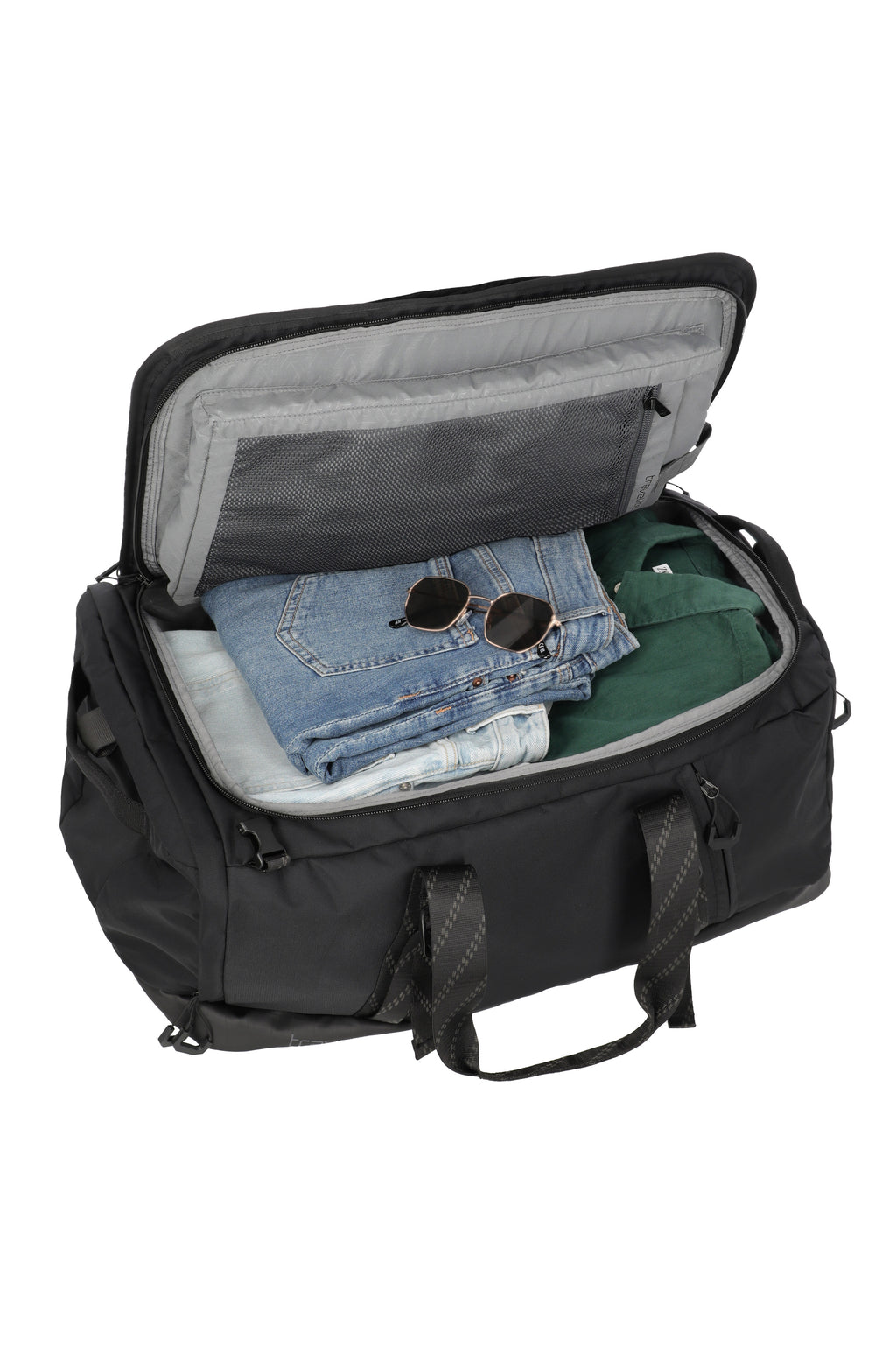 travelite Venture Line Duffle L Reisetasche in Black – Ansicht 10
