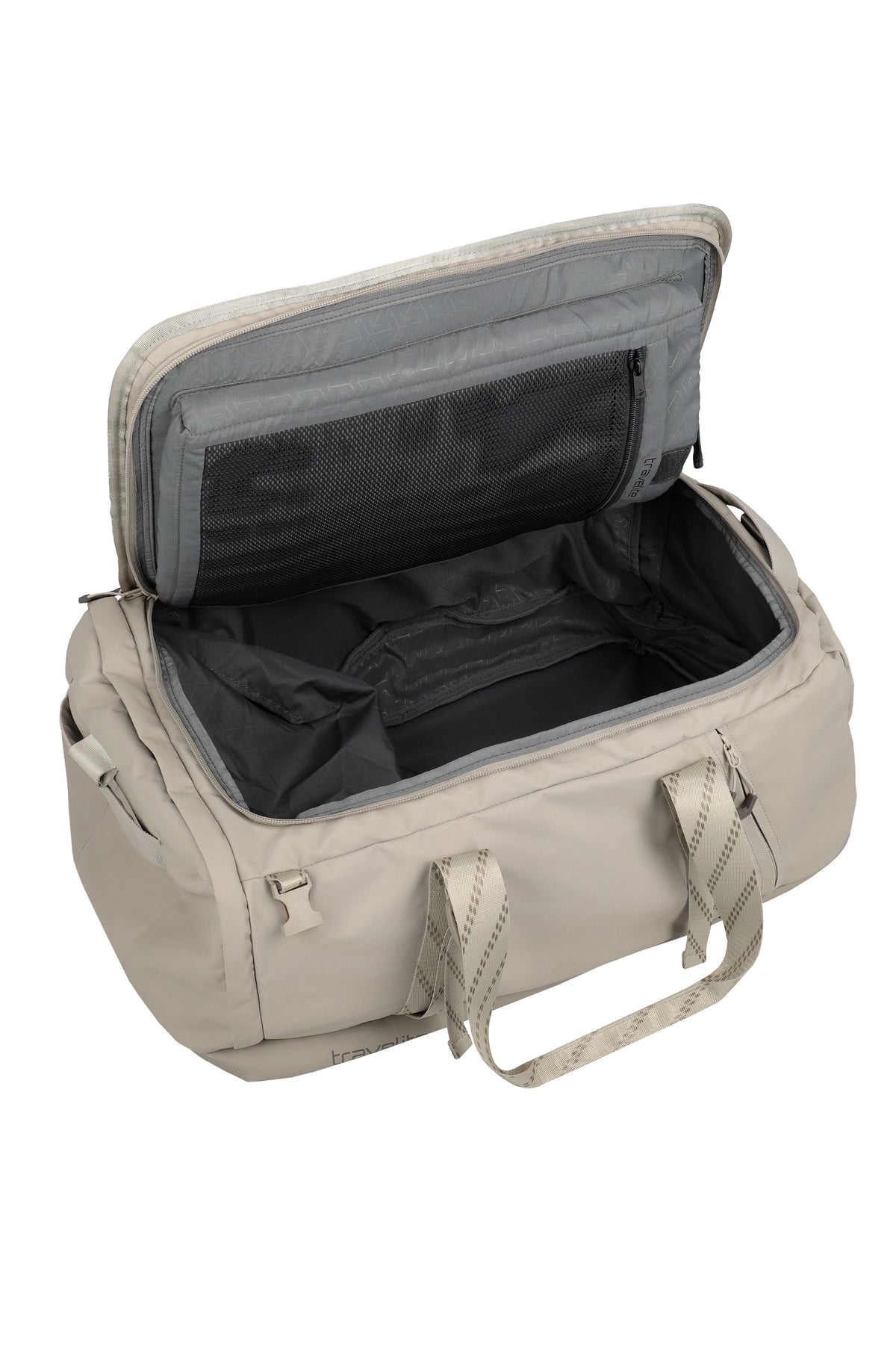 travelite Venture Line Duffle L Reisetasche in Sand – Ansicht 12