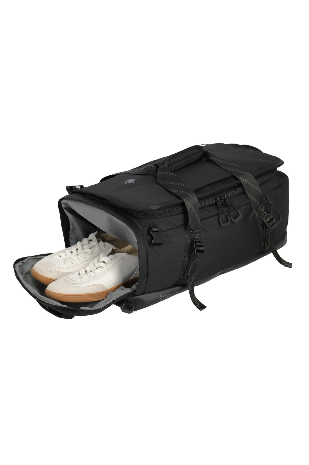 travelite Venture Line Duffle M Reisetasche in Black – Ansicht 11