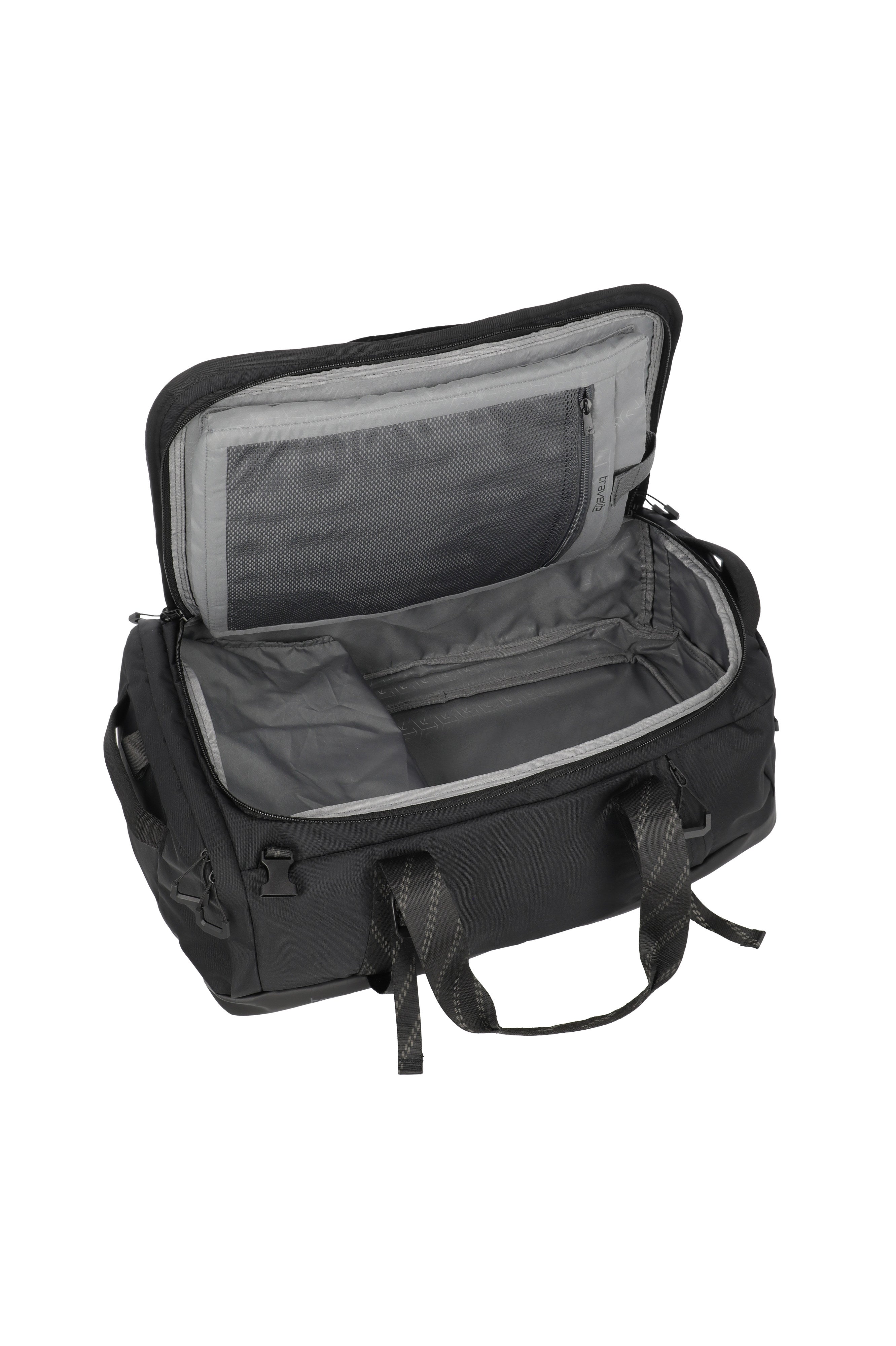 travelite Venture Line Duffle M Reisetasche in Black – Ansicht 12