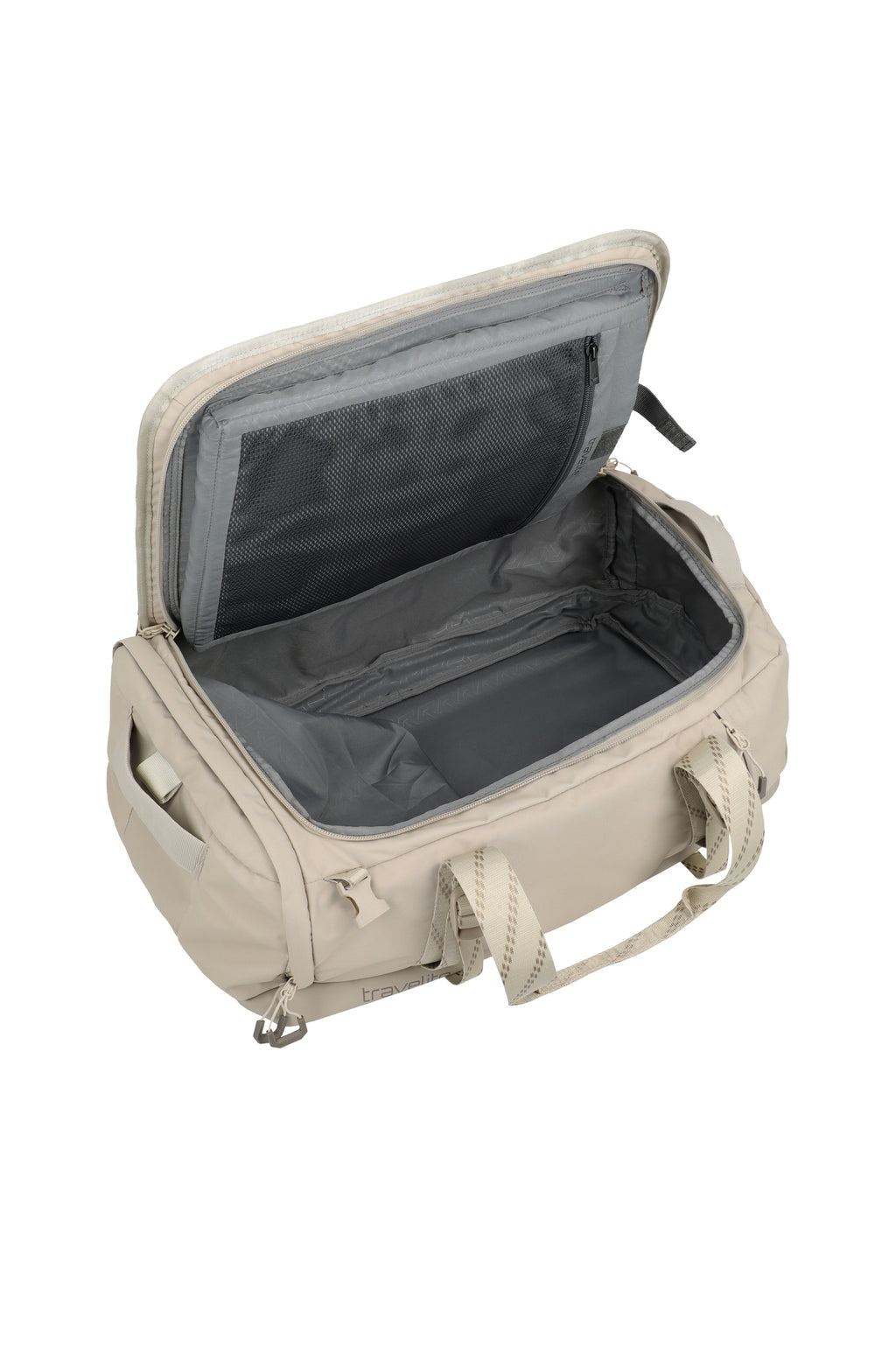 travelite Venture Line Duffle M Reisetasche in Sand – Ansicht 10