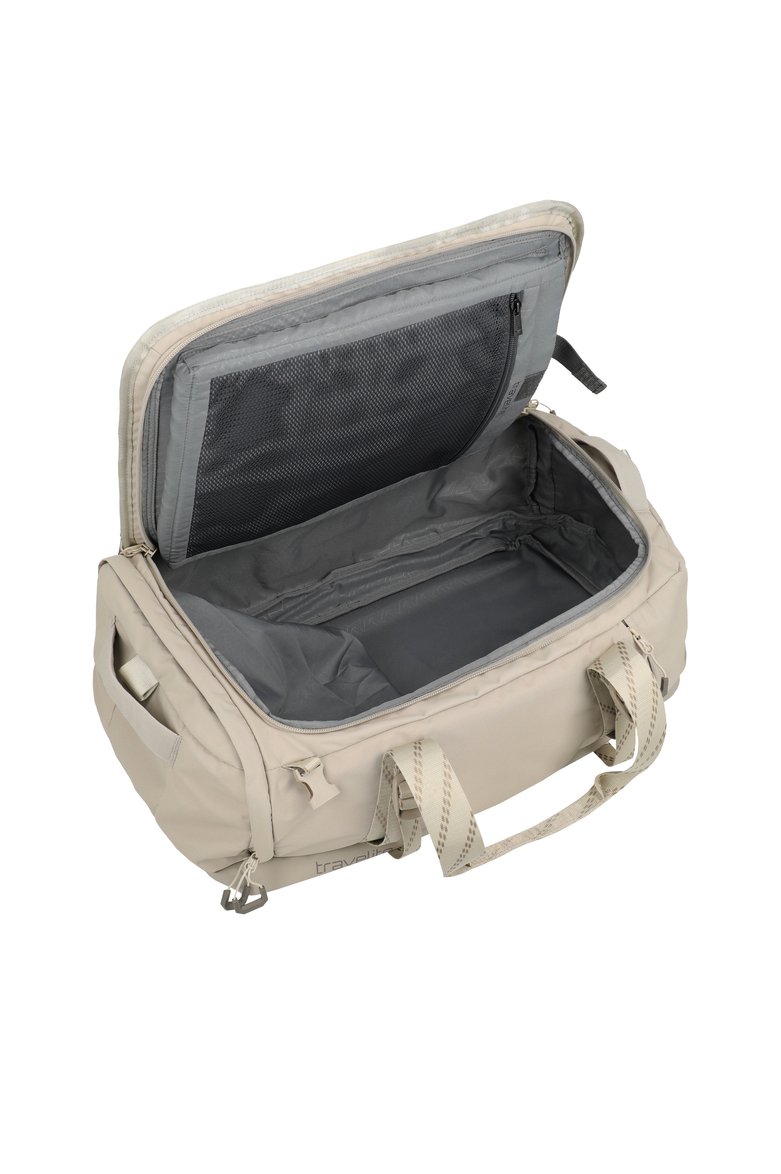 travelite Venture Line Duffle M Reisetasche in Sand – Ansicht 10