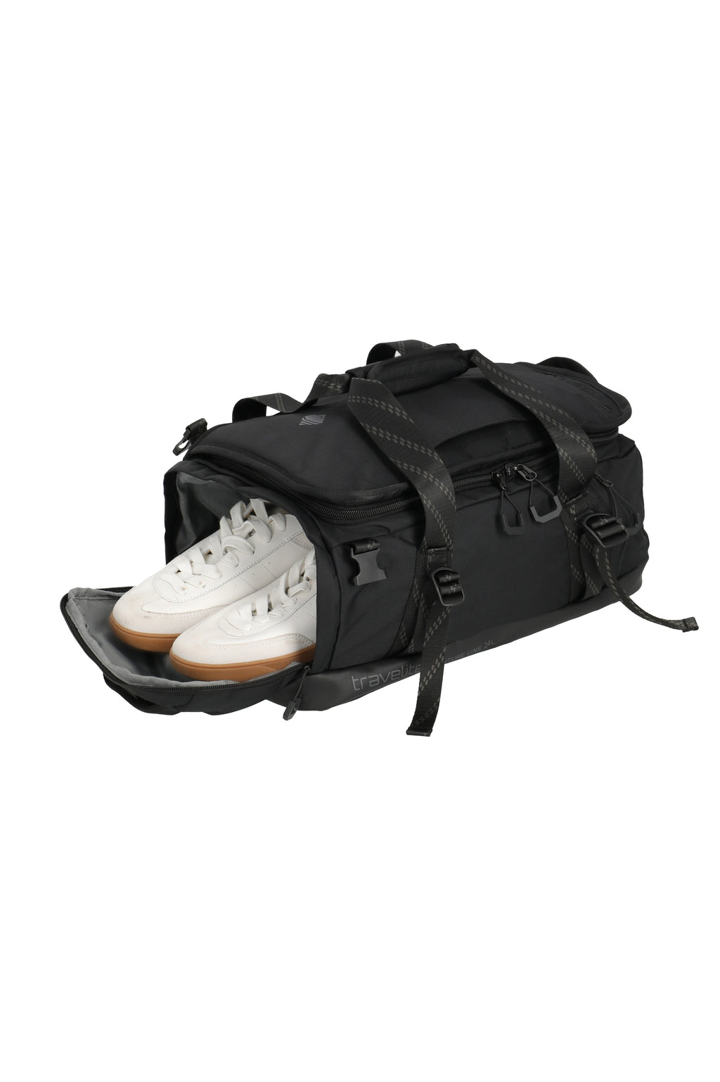 travelite Venture Line Duffle S Reisetasche in Black – Ansicht 12