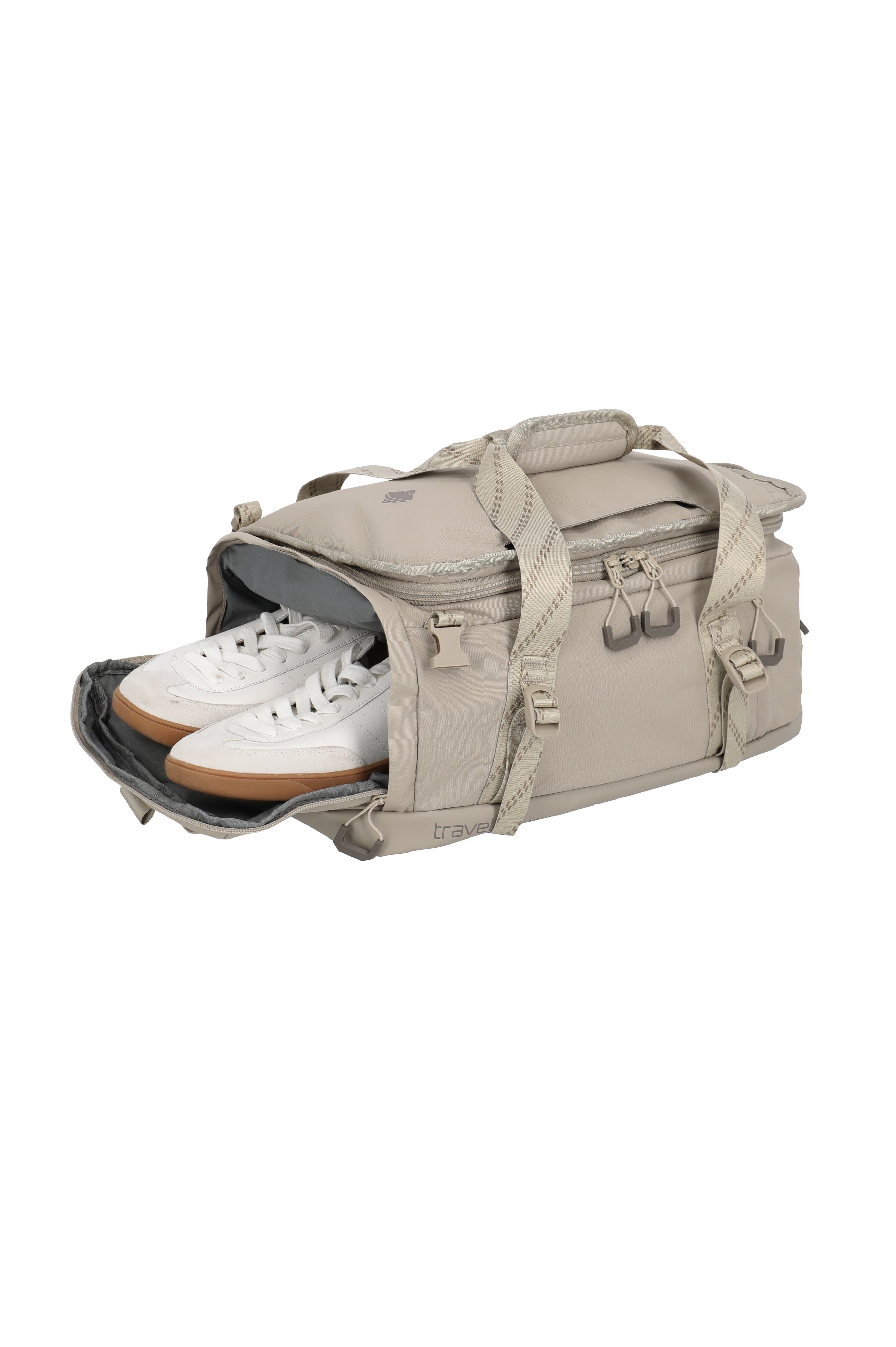 travelite Venture Line Duffle S Reisetasche in Sand – Ansicht 10