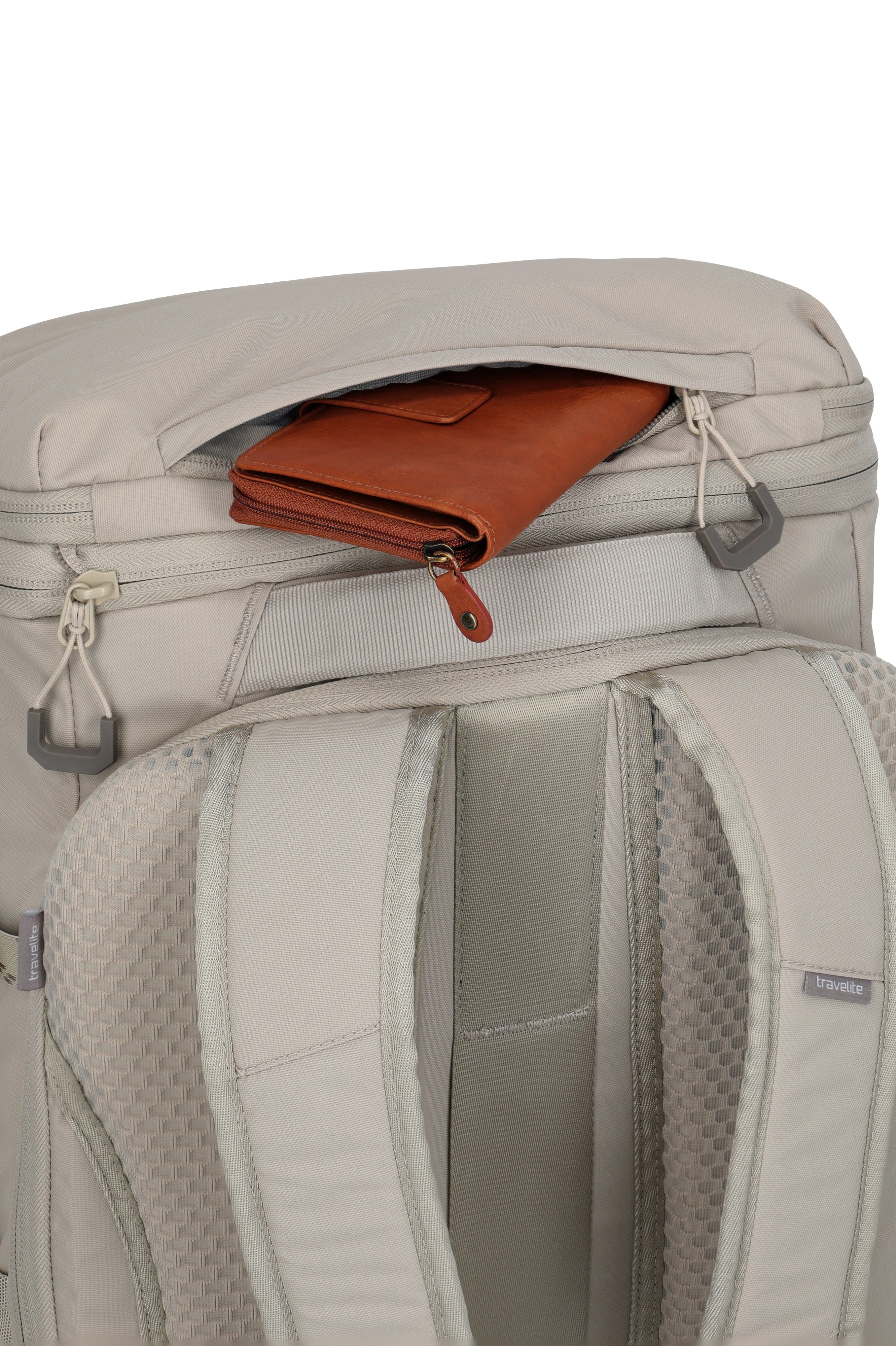 travelite Venture Line Backpack XL Rucksack in Sand – Ansicht 9