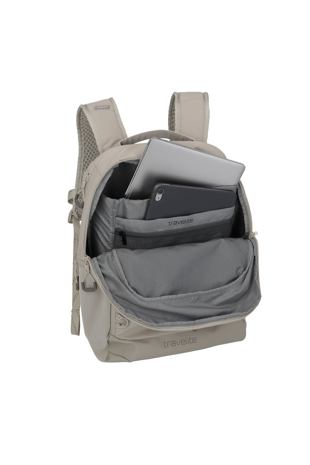 travelite Venture Line Backpack M Rucksack in Sand – Ansicht 7