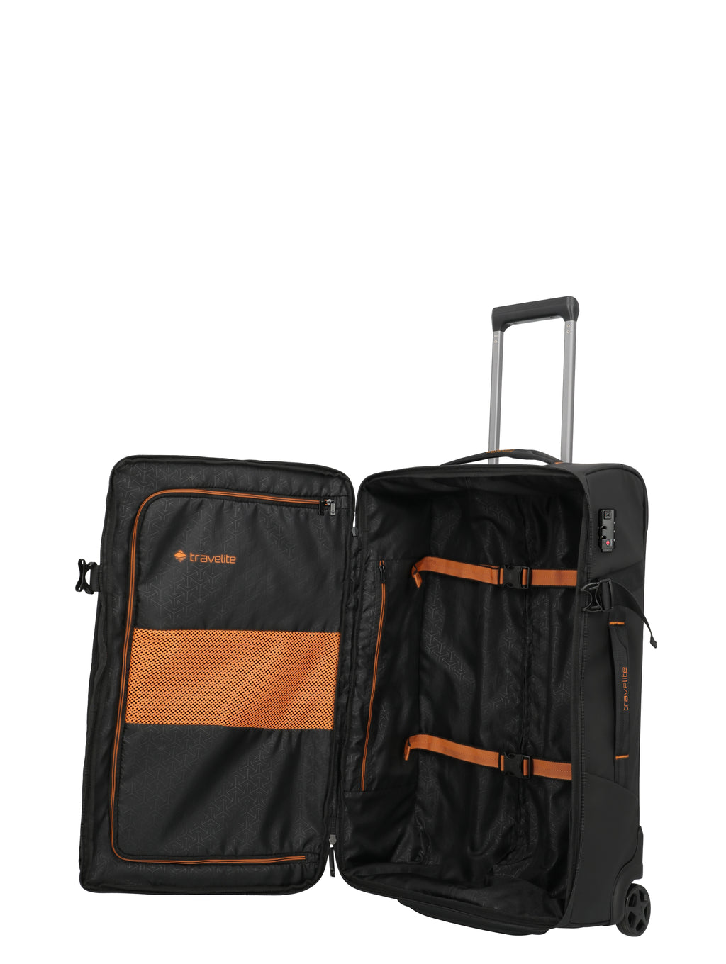 Travelite BRIIZE Rollenreisetasche M, Schwarz