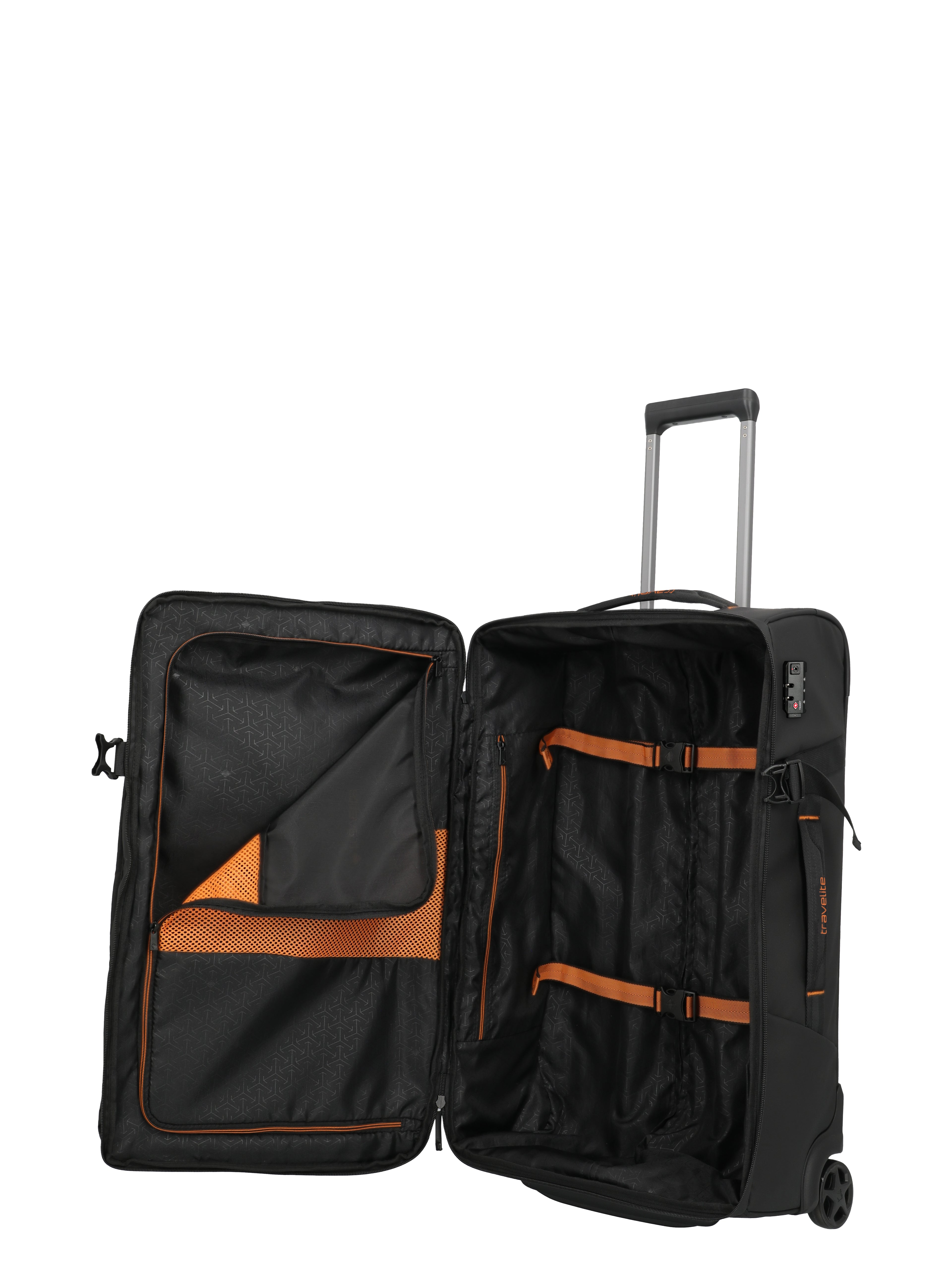 Travelite BRIIZE Rollenreisetasche M, Schwarz