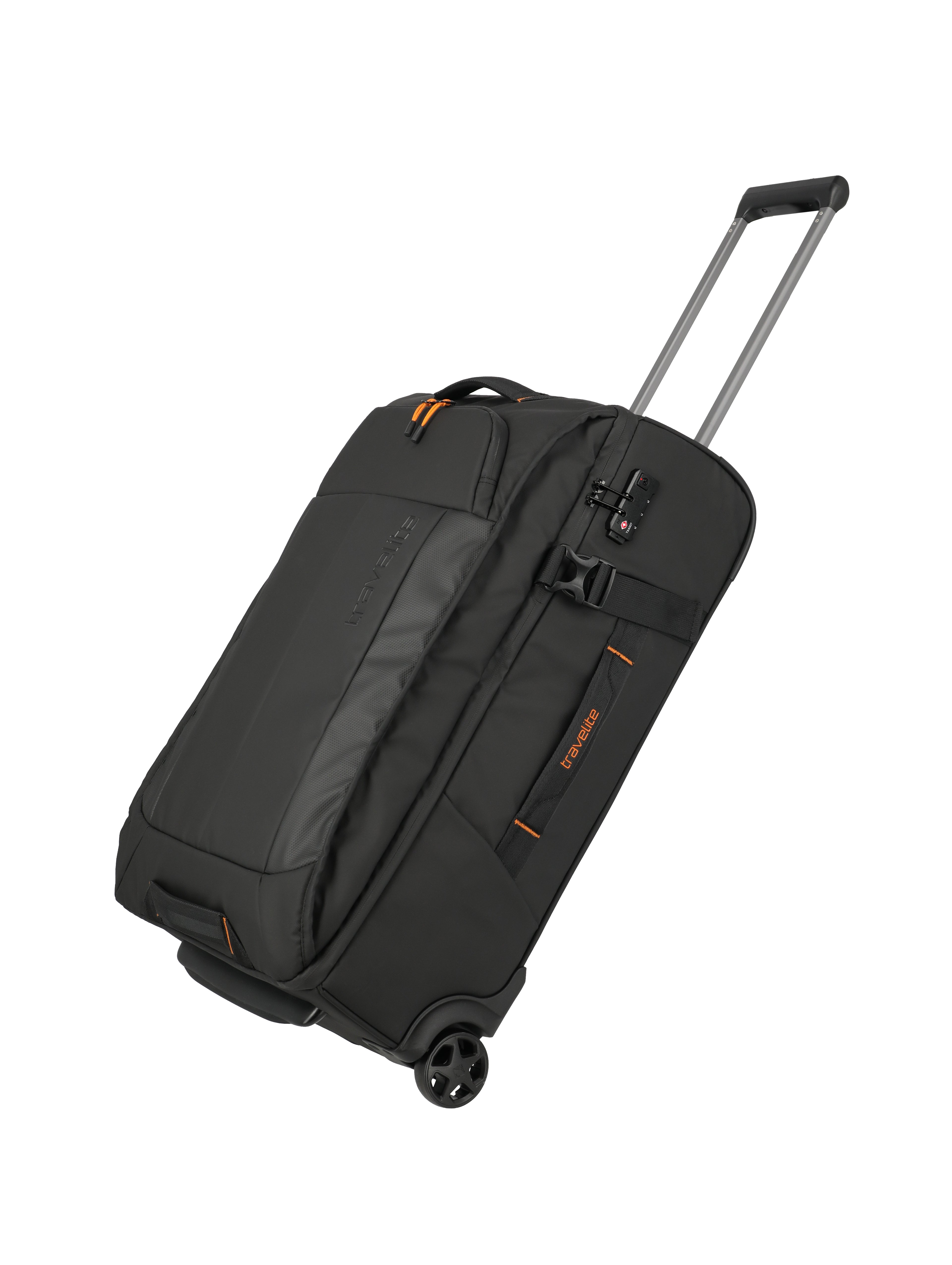 Travelite BRIIZE Rollenreisetasche M, Schwarz
