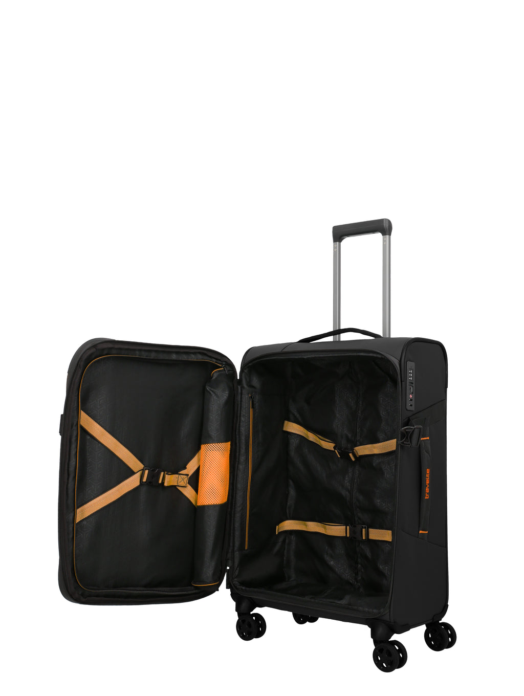 Travelite BRIIZE 4w Trolley M erw., Schwarz