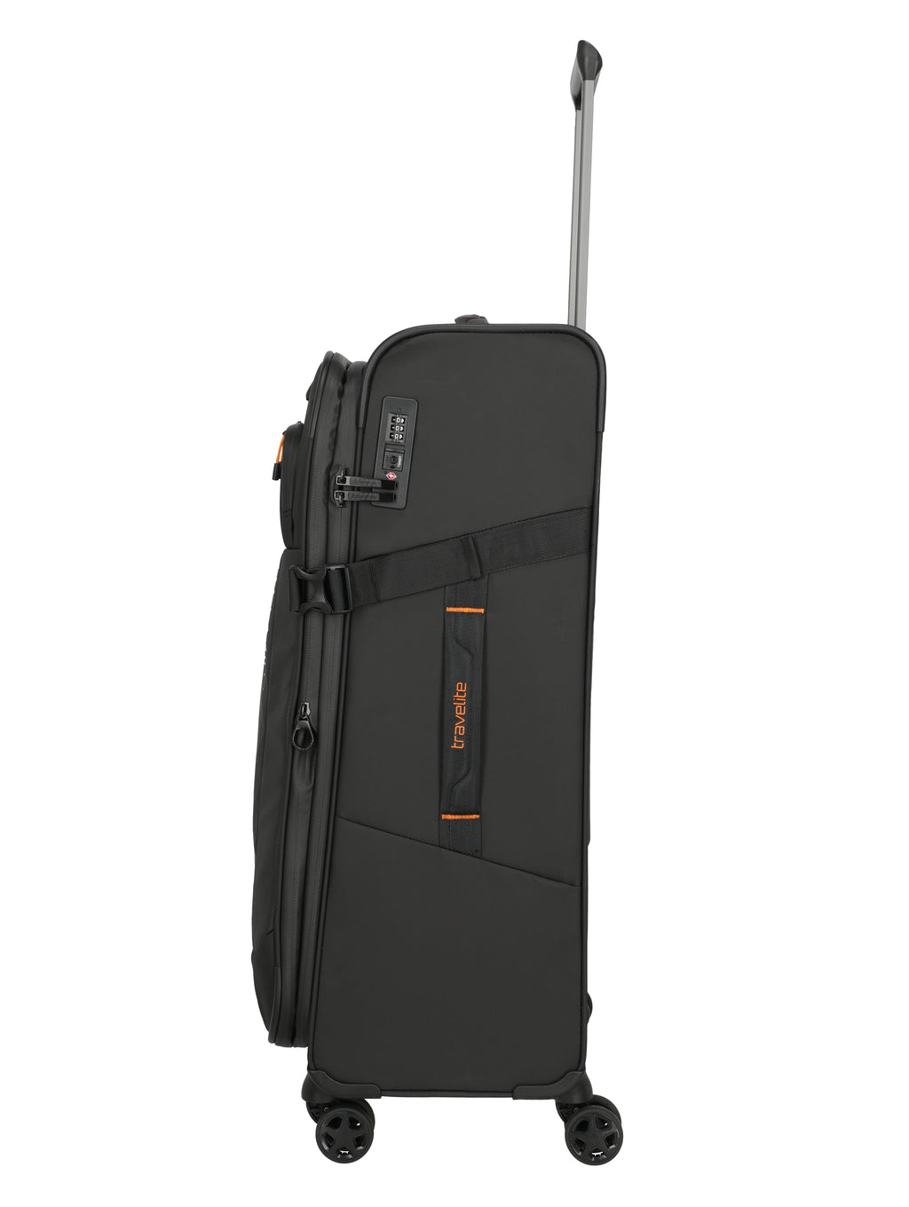 Travelite BRIIZE 4w Trolley L erw. L, Schwarz