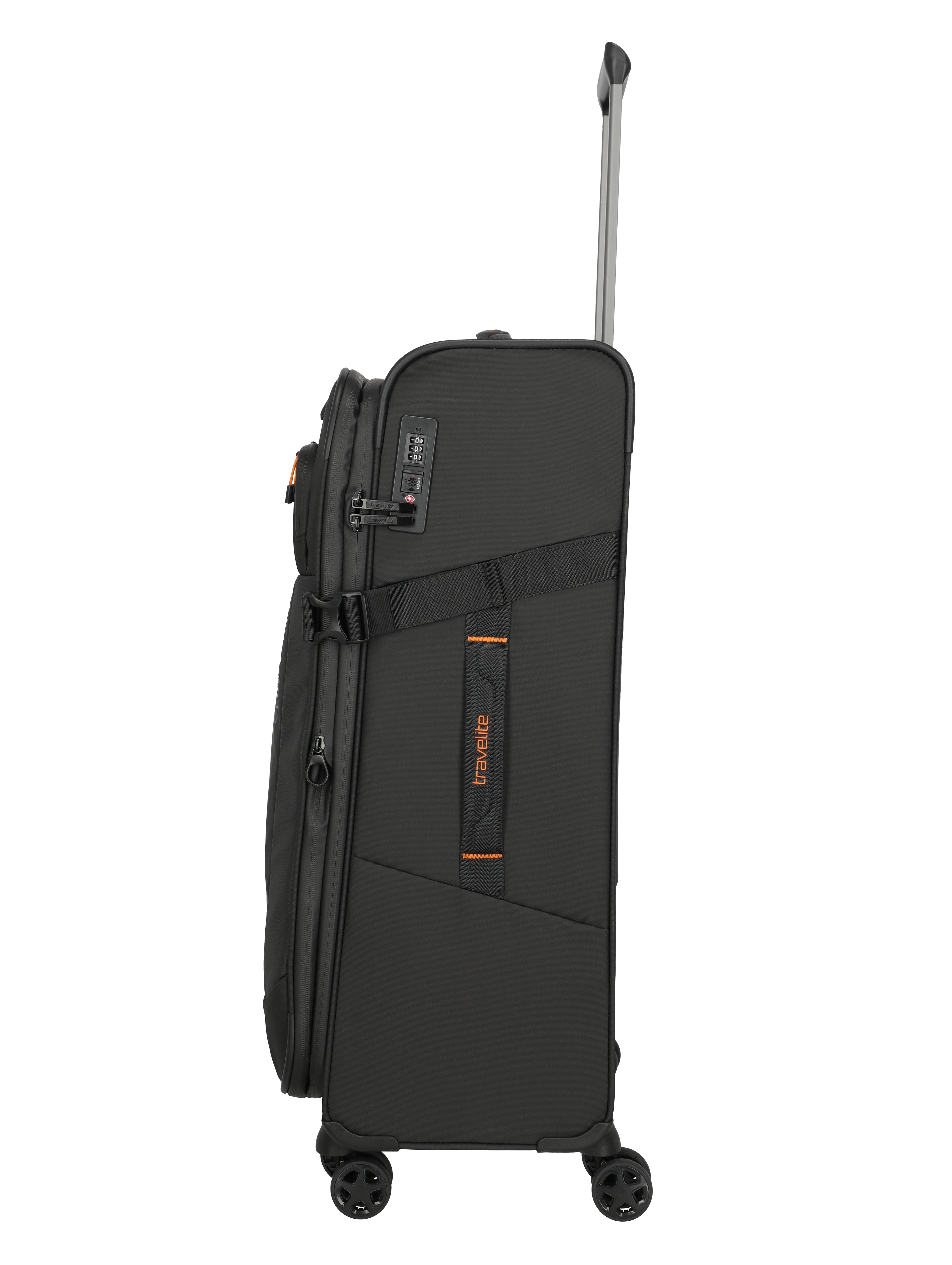 Travelite BRIIZE 4w Trolley L erw. L, Schwarz