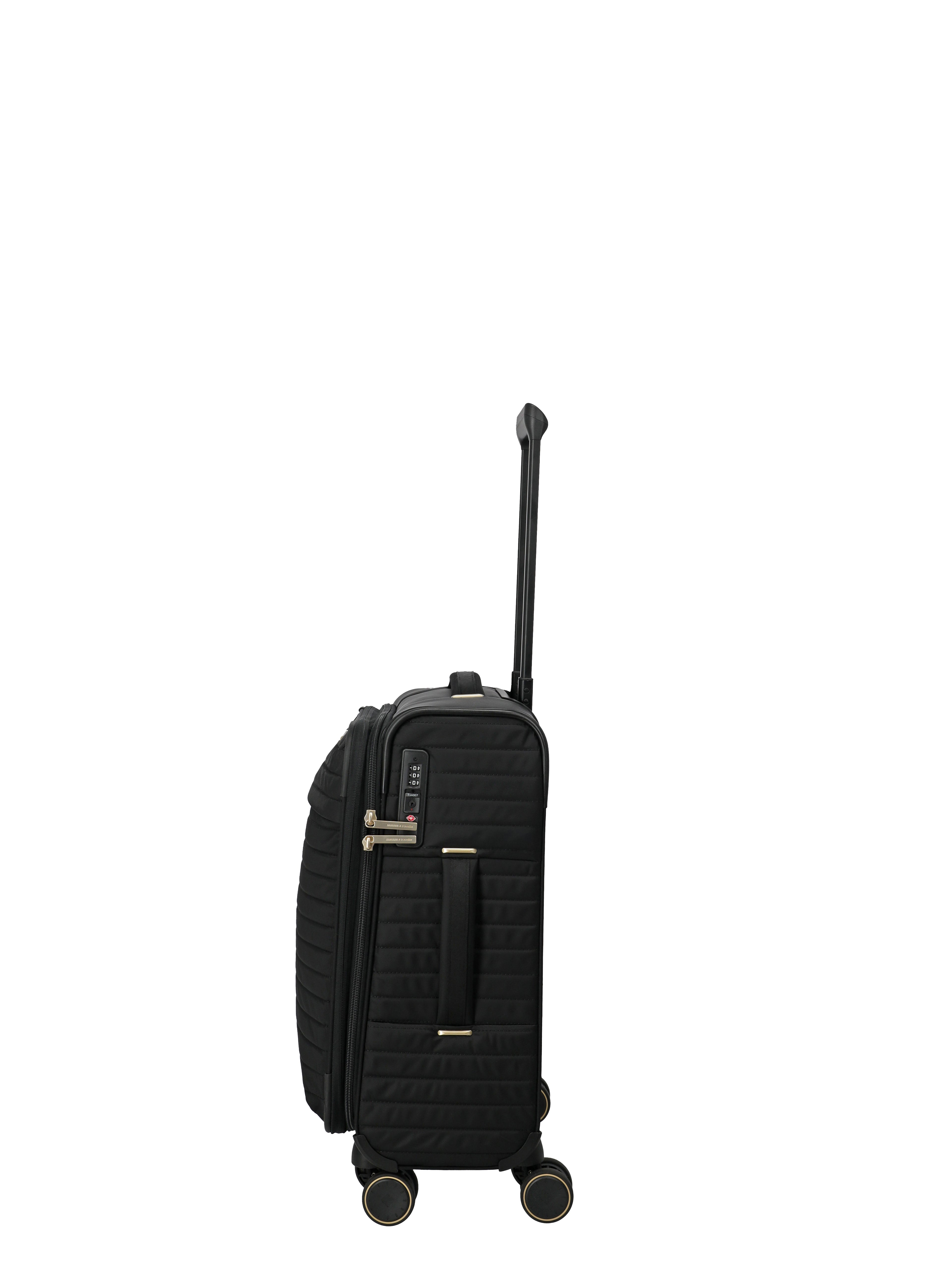 Travelite BARBARA STEPP 4w Trolley S erw., Schwarz