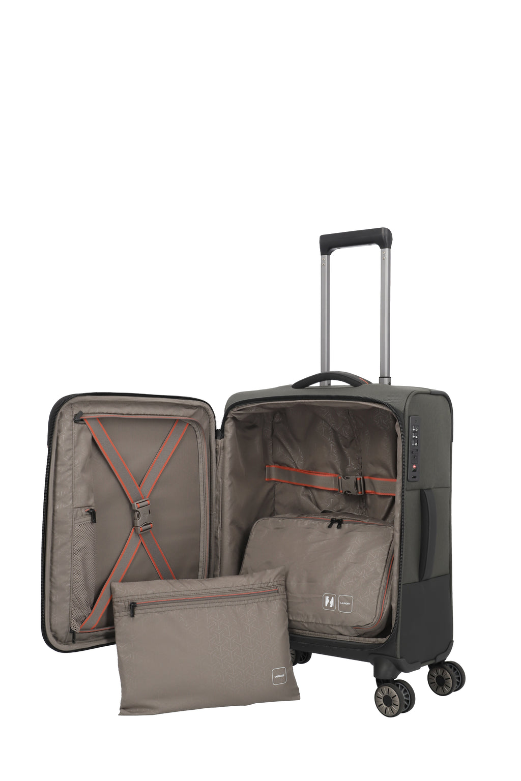 Travelite CROSSLITE 4w Trolley S, Oliv