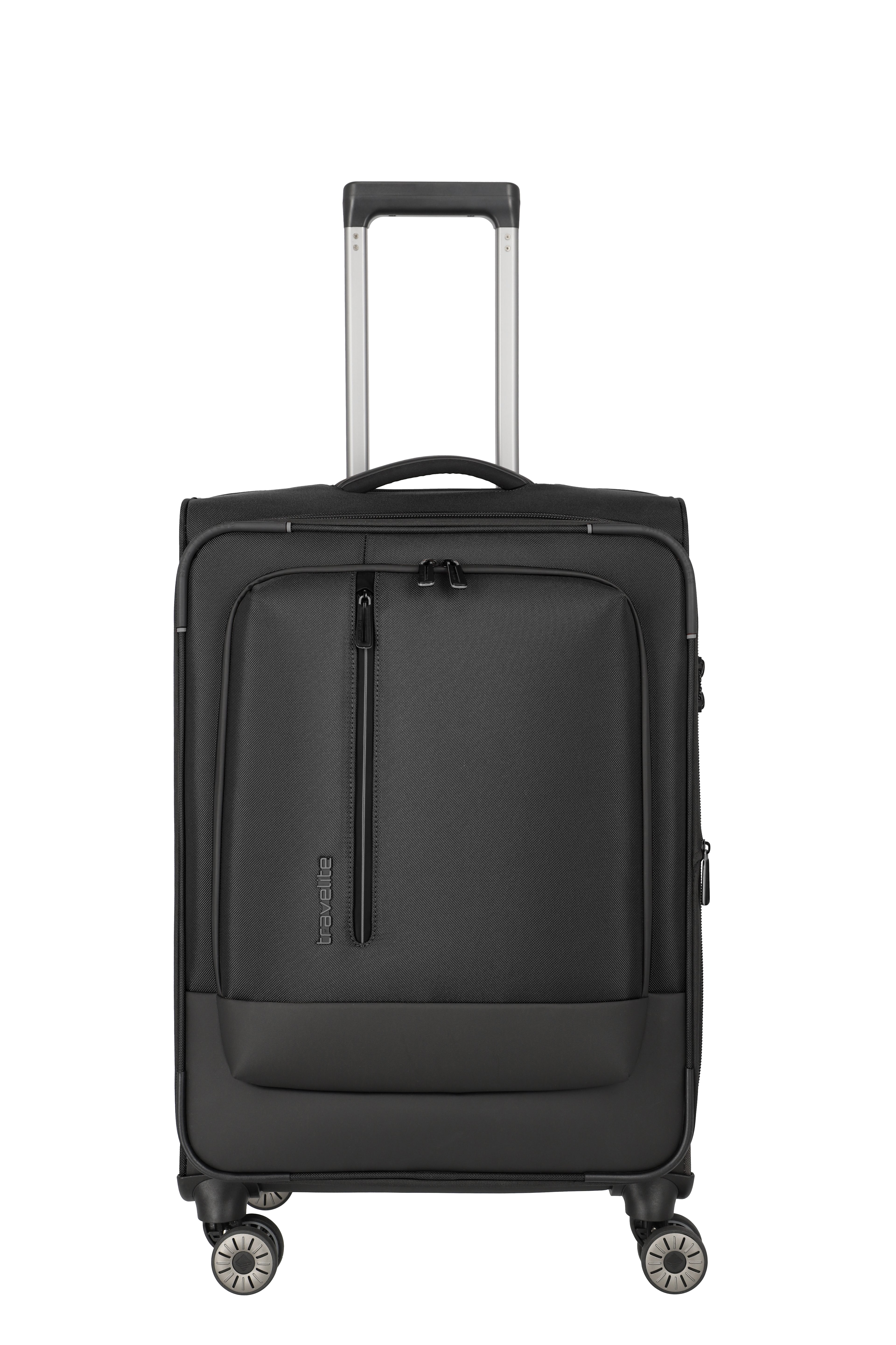 Travelite CROSSLITE 4w Trolley M erw., Schwarz
