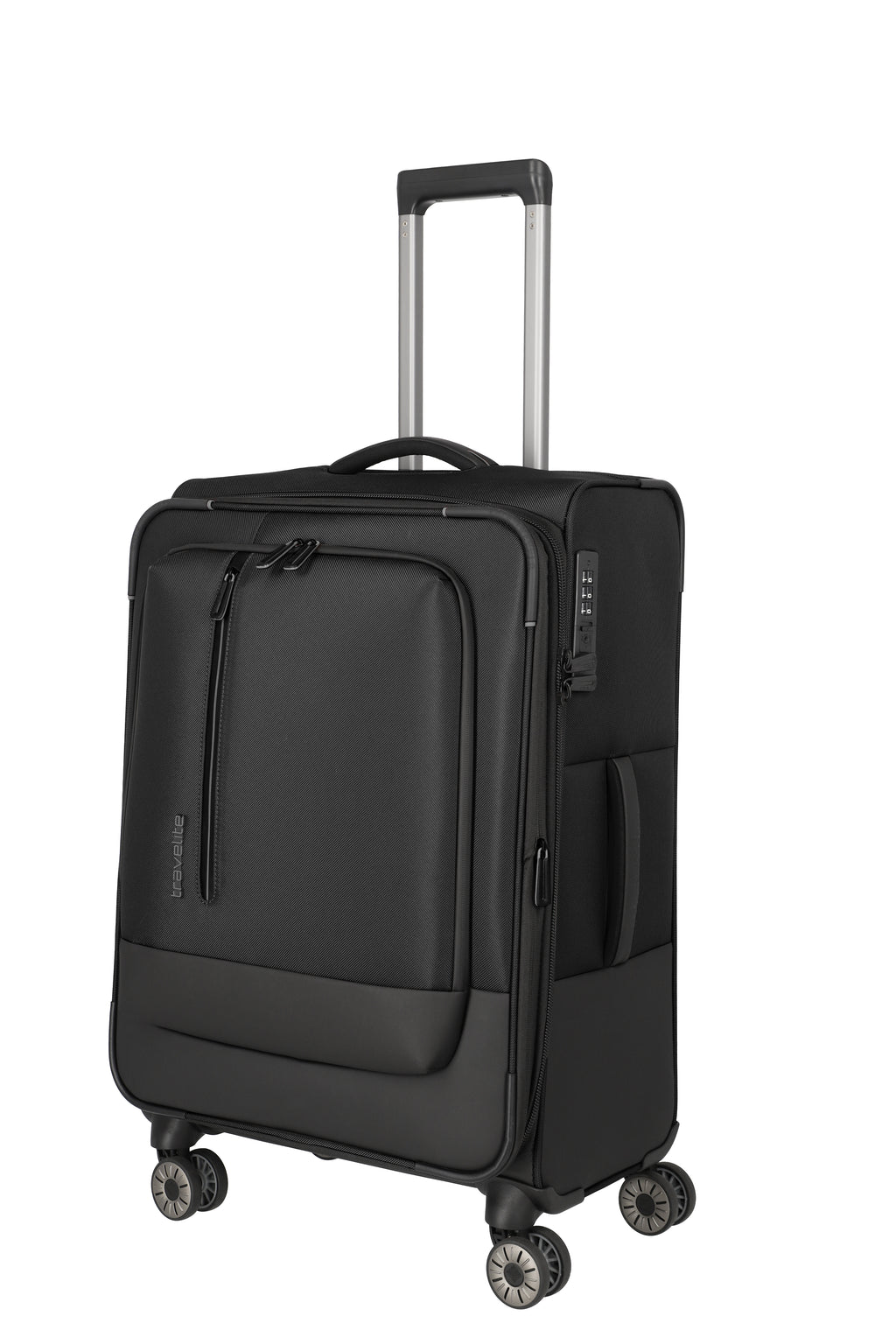 Travelite CROSSLITE 4w Trolley M erw., Schwarz