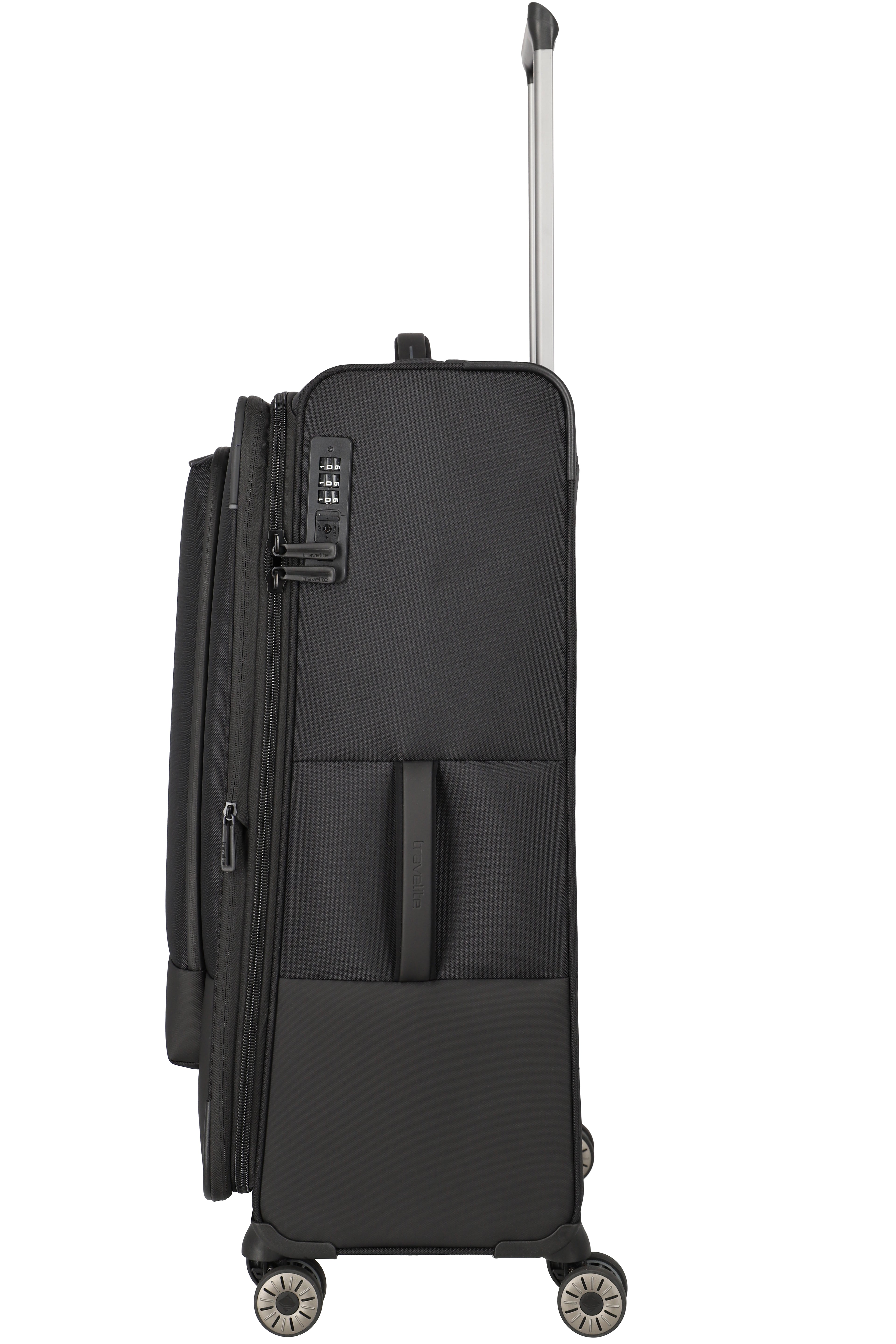 Travelite CROSSLITE 4w Trolley L erw. L, Schwarz