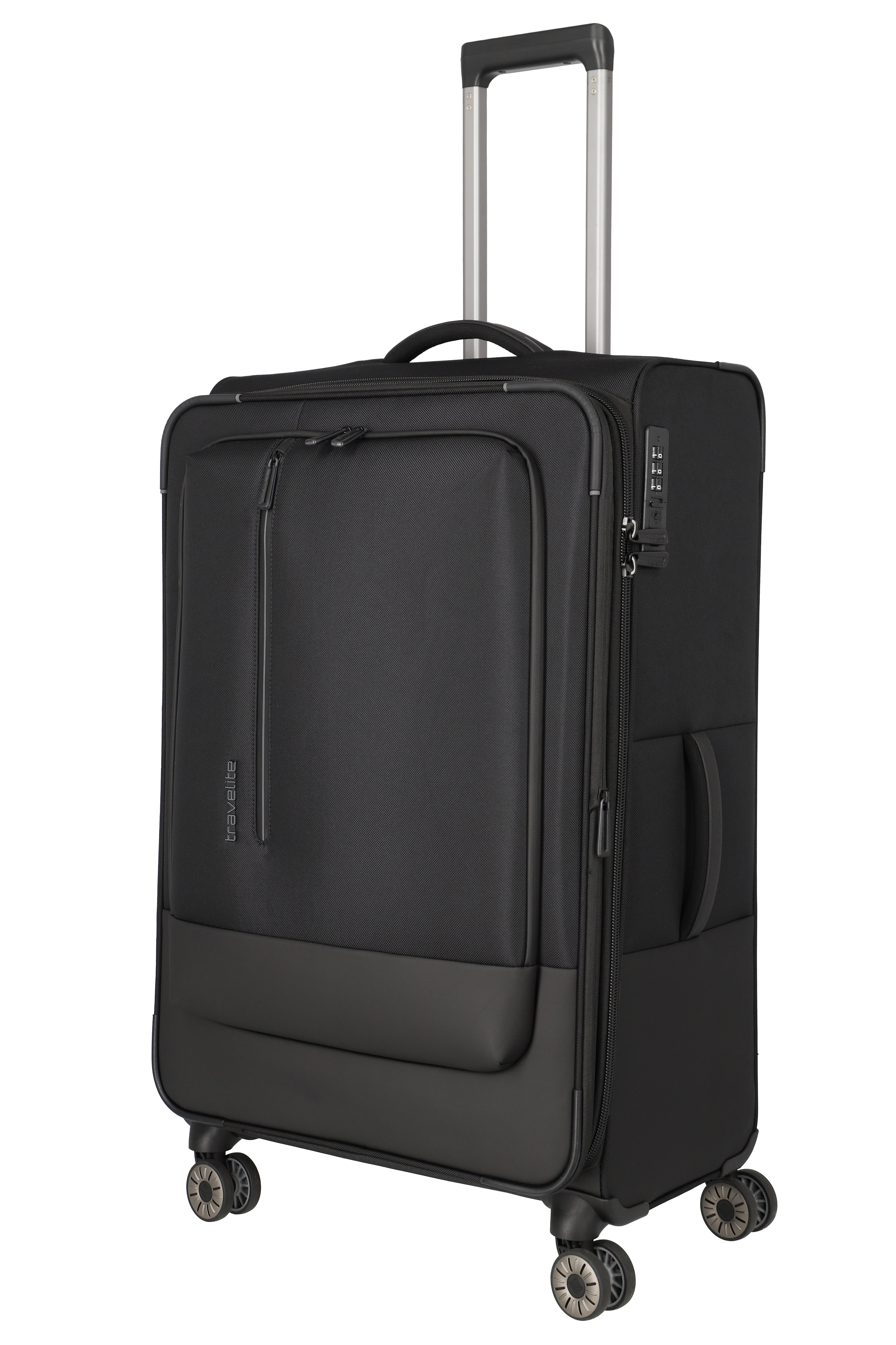 Travelite CROSSLITE 4w Trolley L erw. L, Schwarz