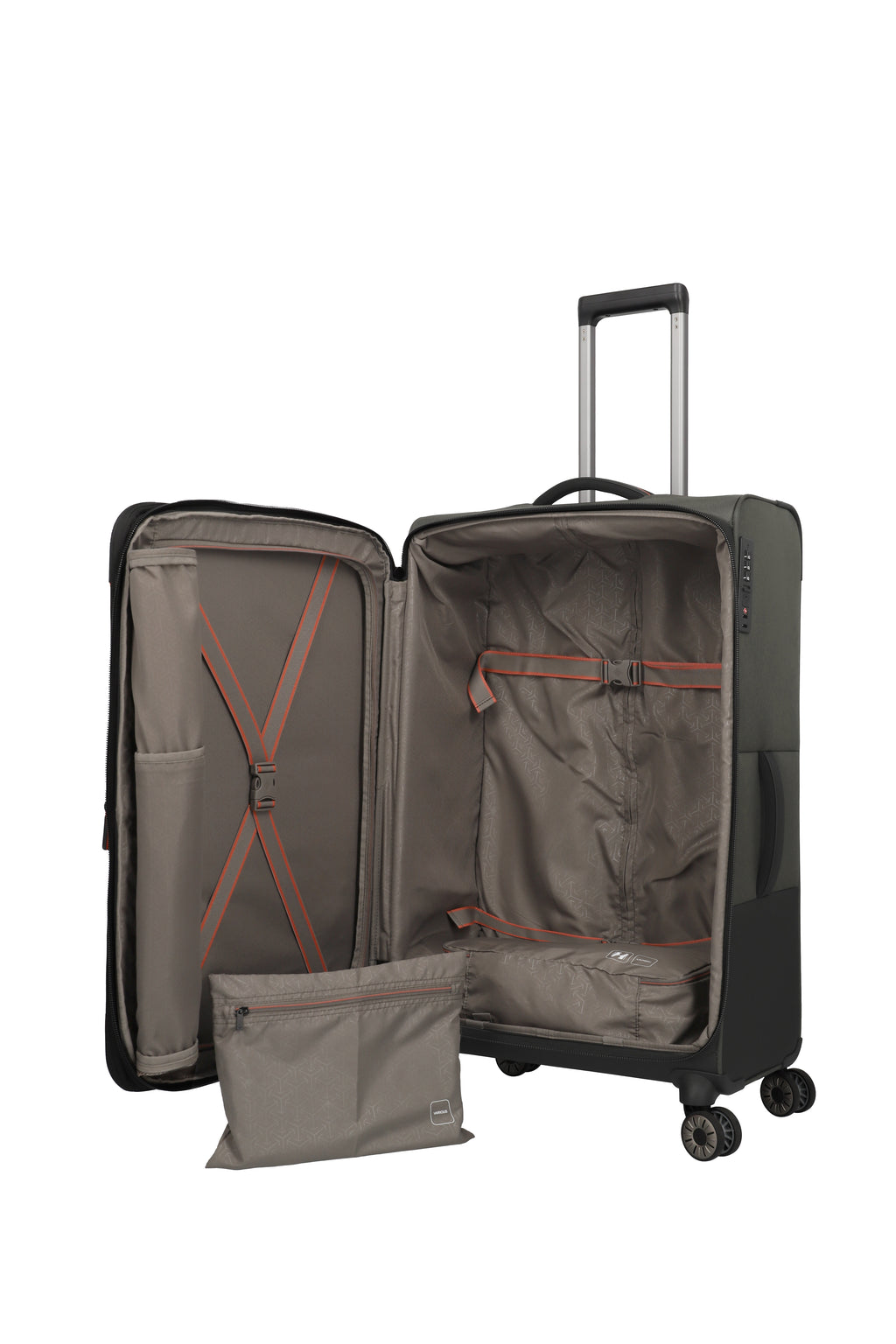 Travelite CROSSLITE 4w Trolley L erw. L, Oliv