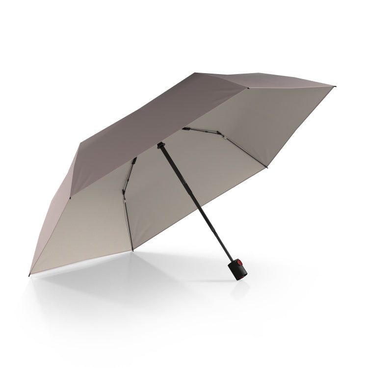 Knirps Taschenschirm U.200 Heat Shield – pearl – geöffnet, Innenansicht