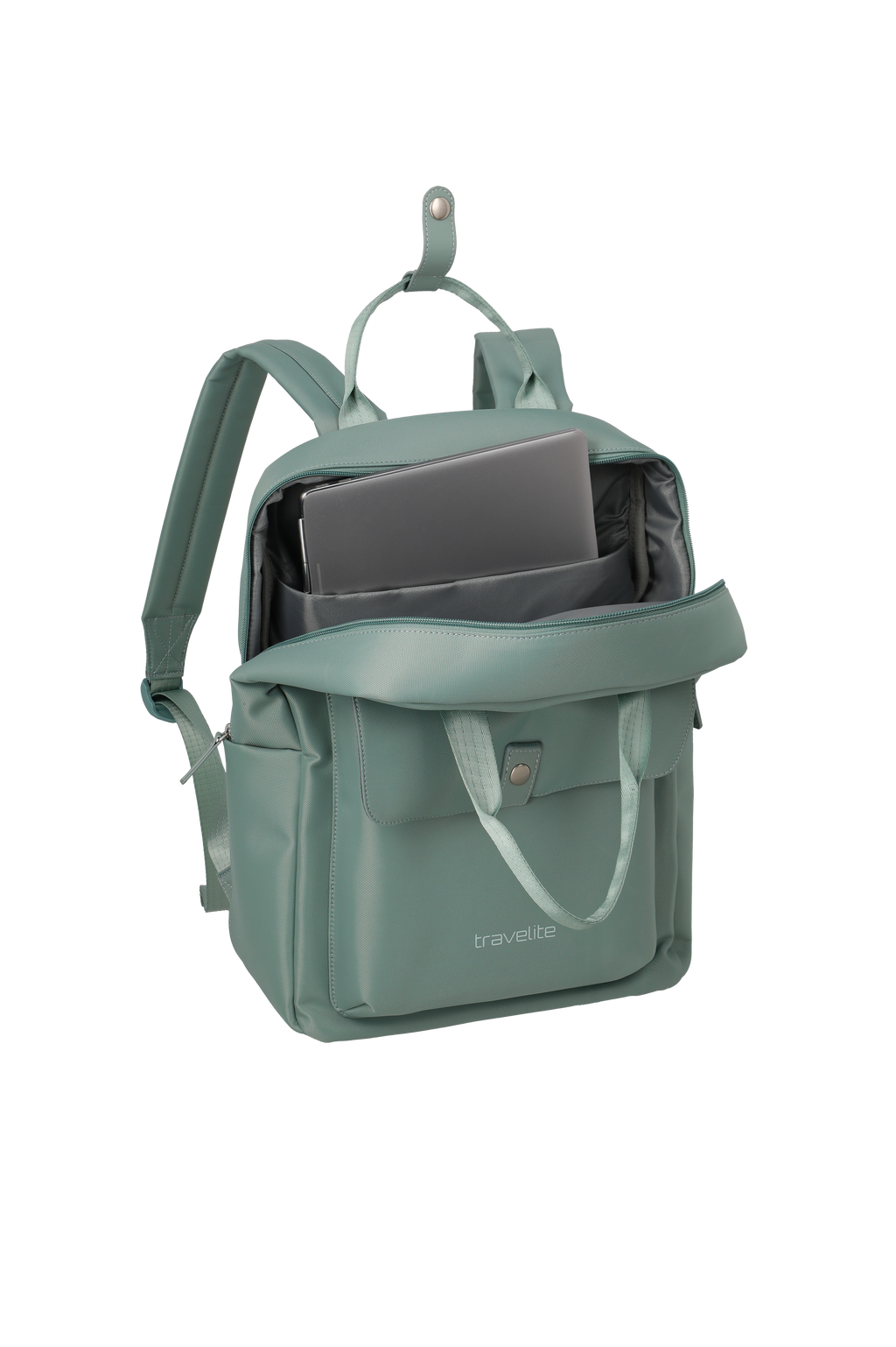 Travelite VILLE Rucksack, Sage Green – Produktansicht 4
