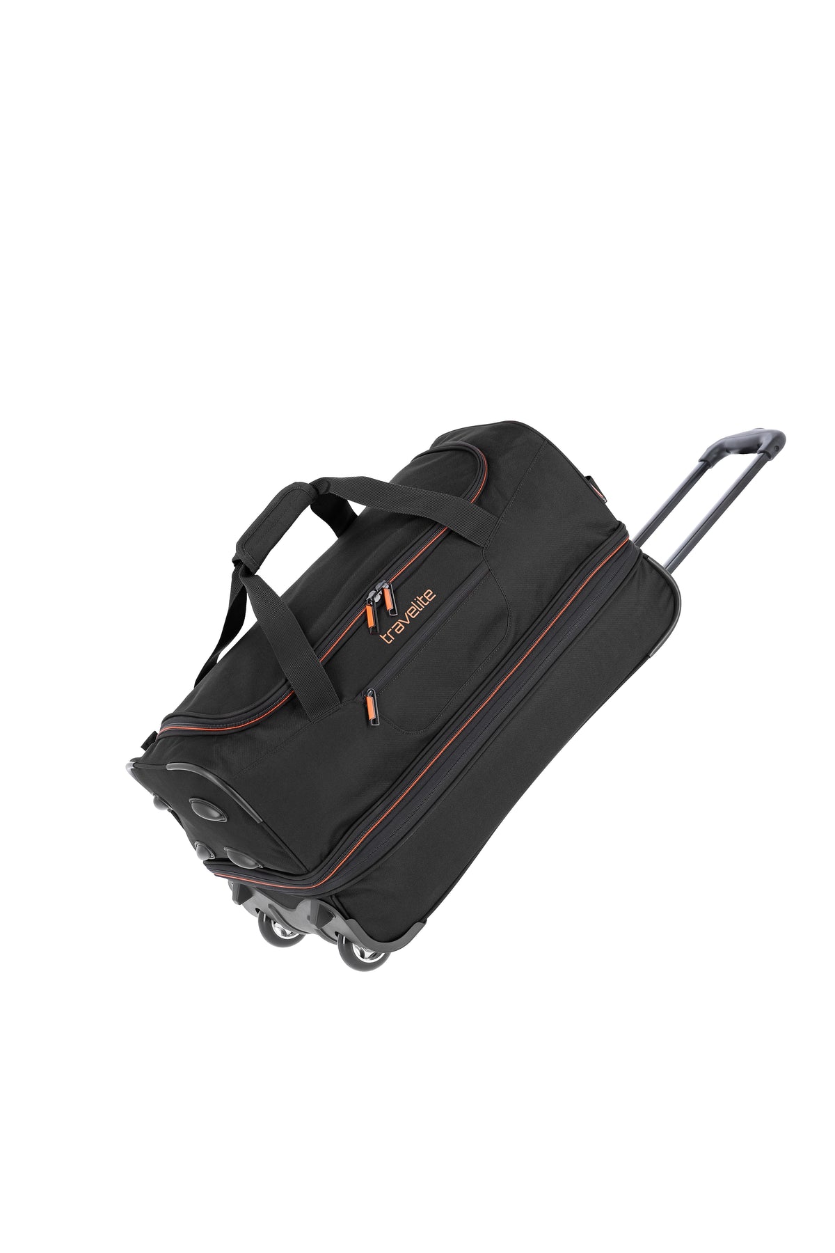 Travelite BASICS Rollenreisetasche erw. S erw., Schwarz