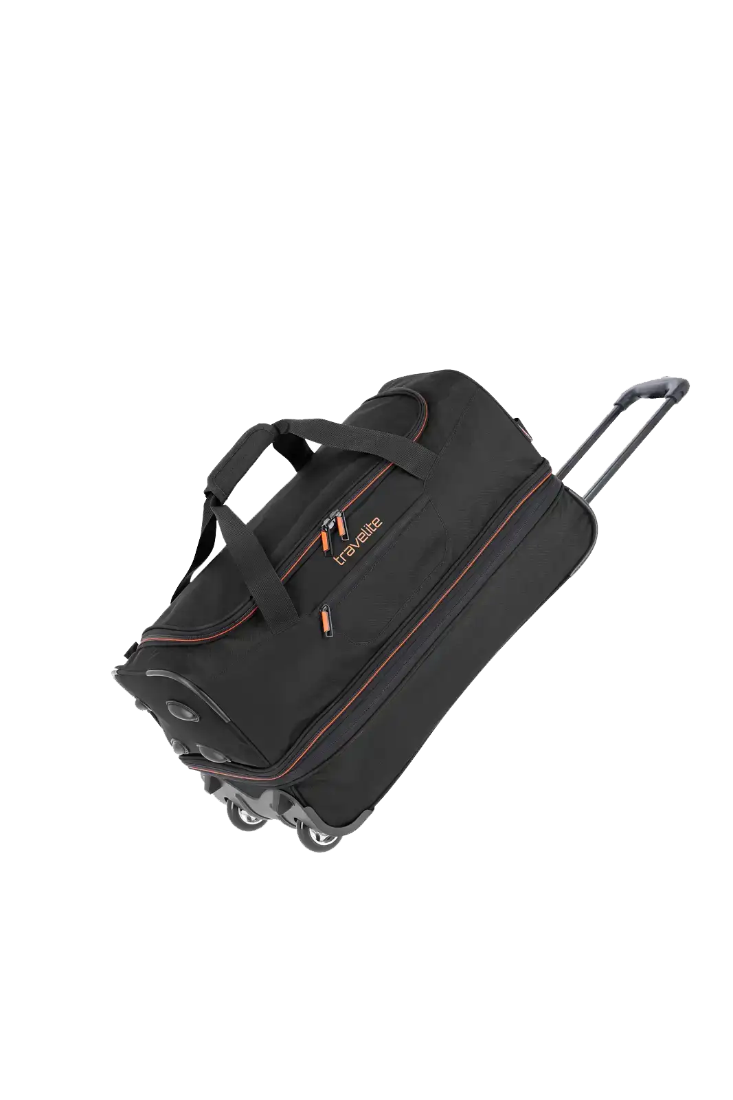Travelite BASICS Rollenreisetasche erw. S erw., Schwarz – Produktansicht 1