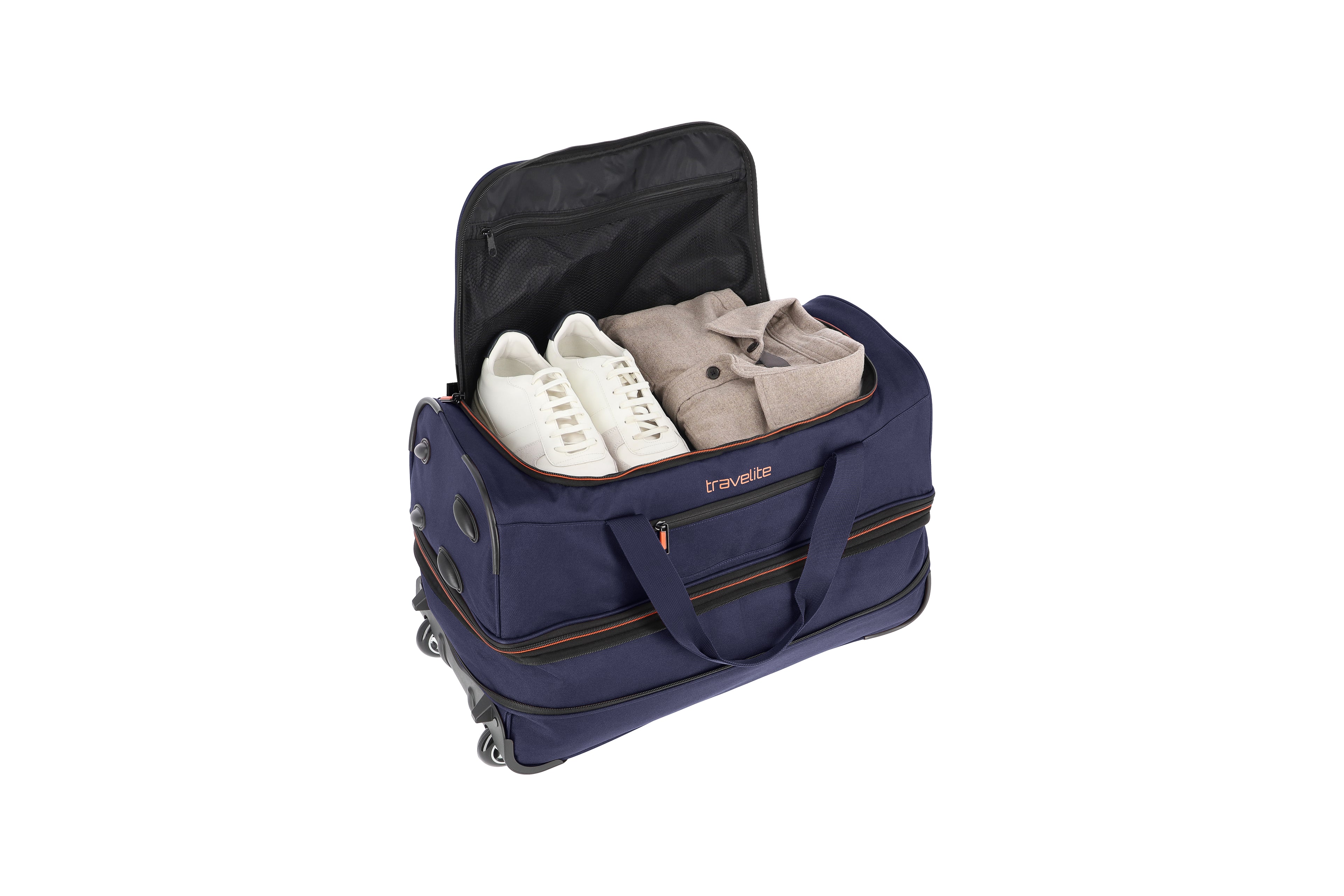 Travelite BASICS Rollenreisetasche erw. S erw., Marine