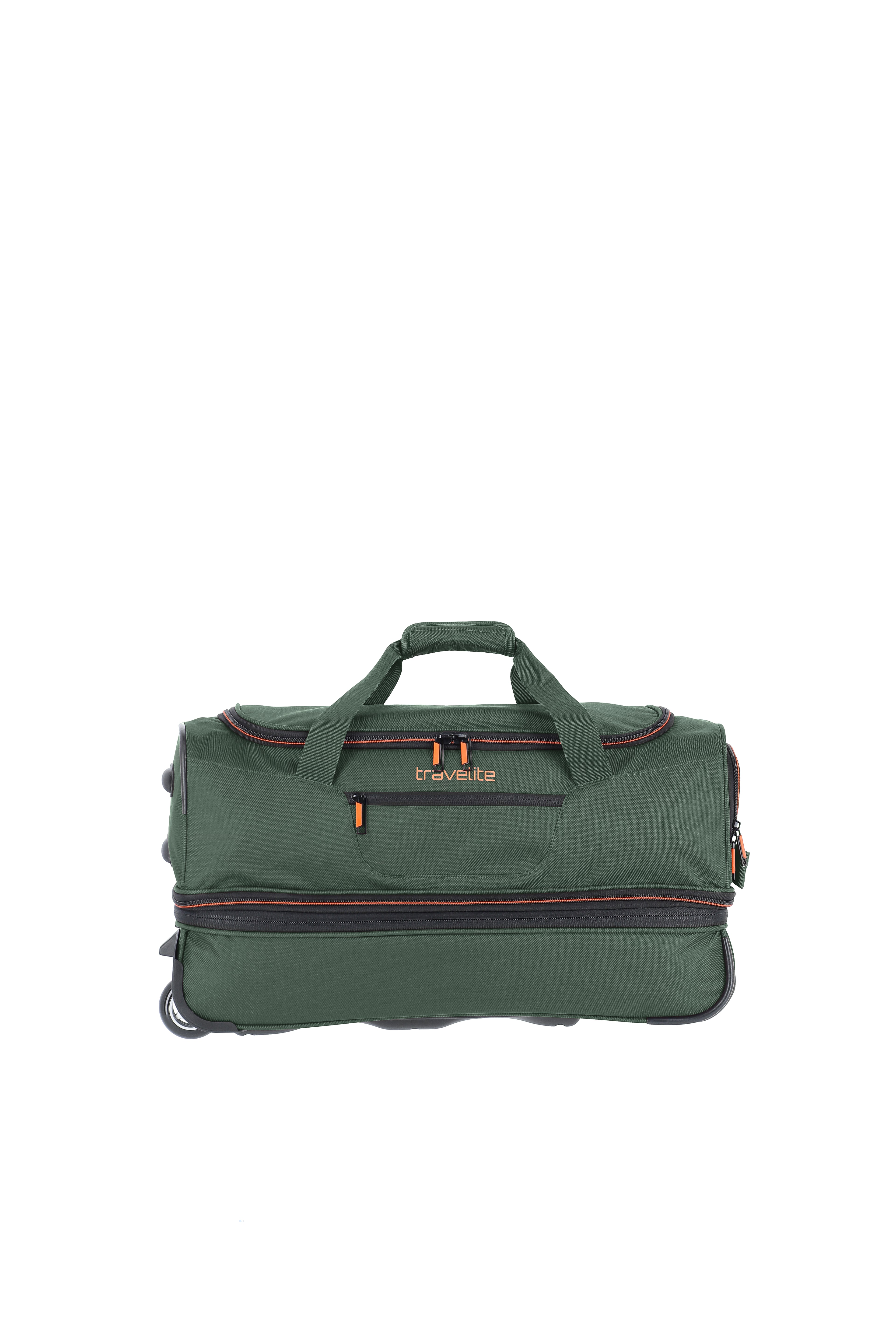 Travelite BASICS Rollenreisetasche erw. S erw., Dunkelgrün