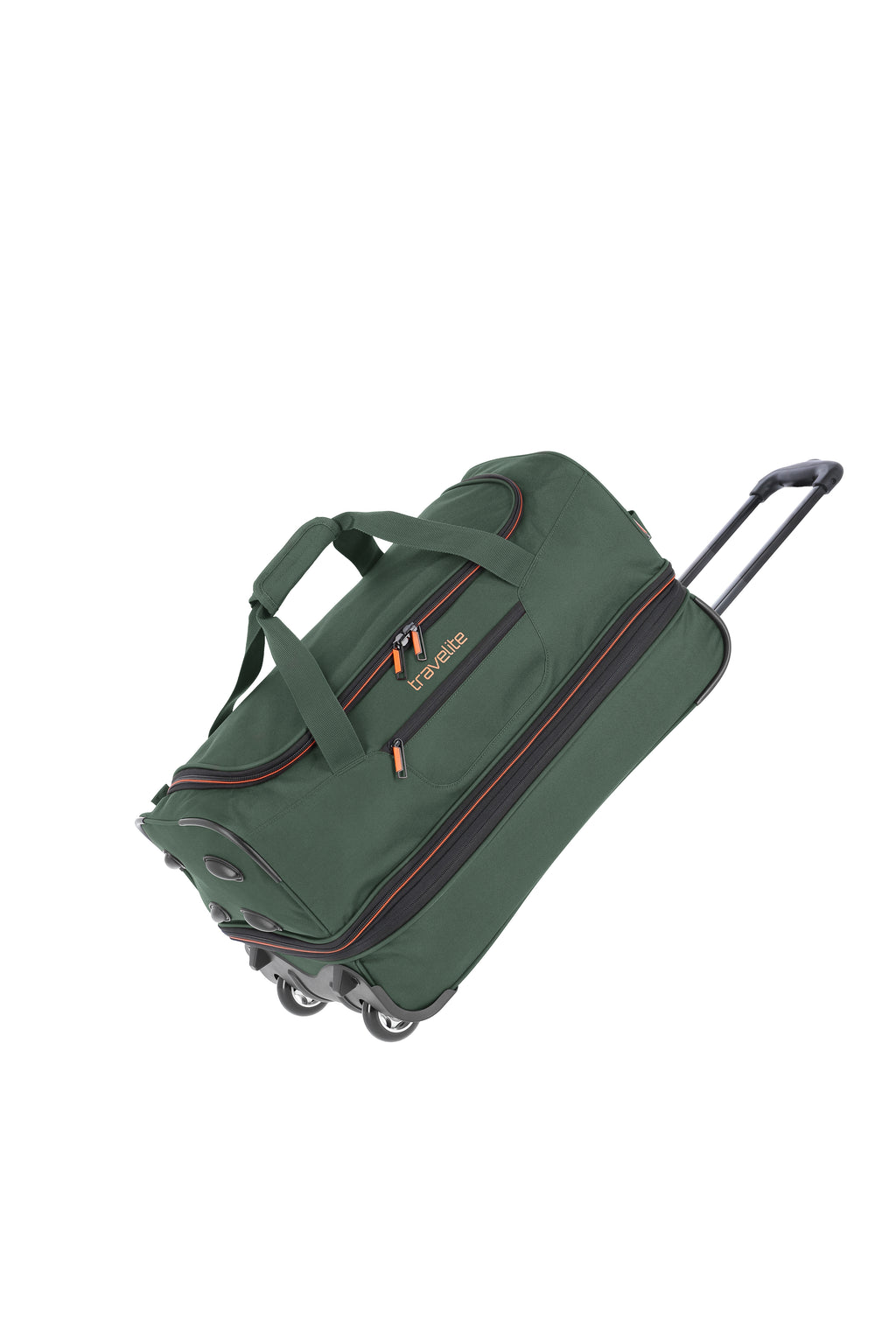 Travelite BASICS Rollenreisetasche erw. S erw., Dunkelgrün