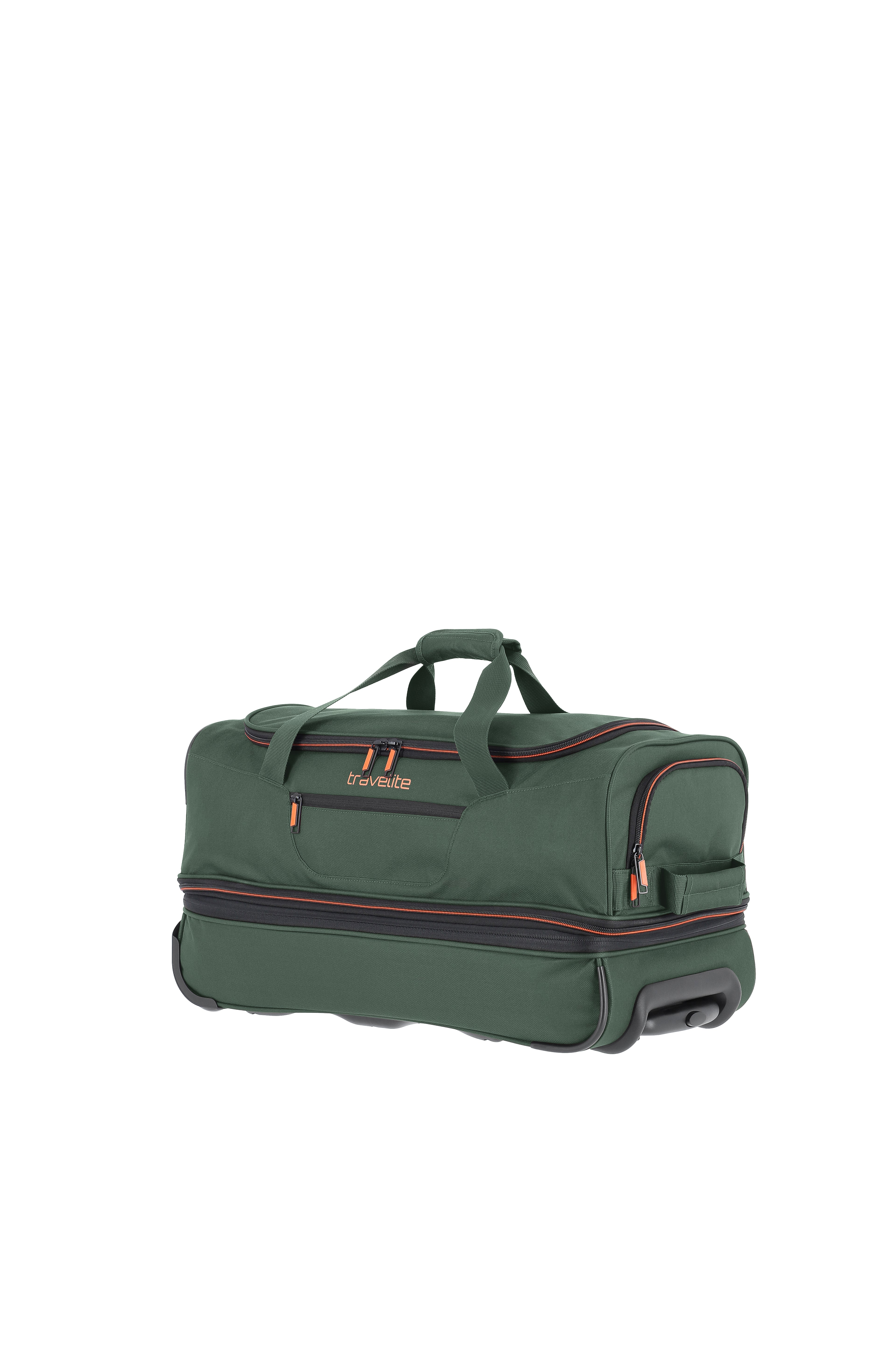 Travelite BASICS Rollenreisetasche erw. S erw., Dunkelgrün
