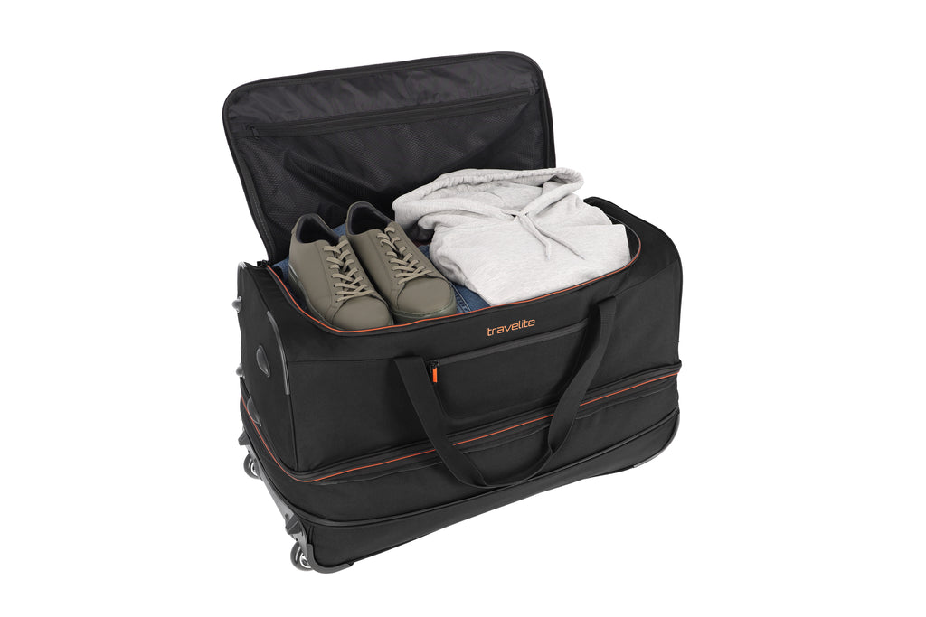 Travelite BASICS Rollenreisetasche erw. L erw., Schwarz