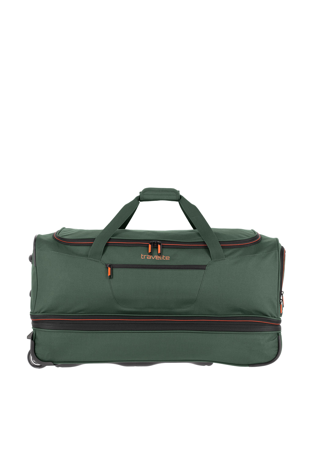 Travelite BASICS Rollenreisetasche erw. L erw., Dunkelgrün