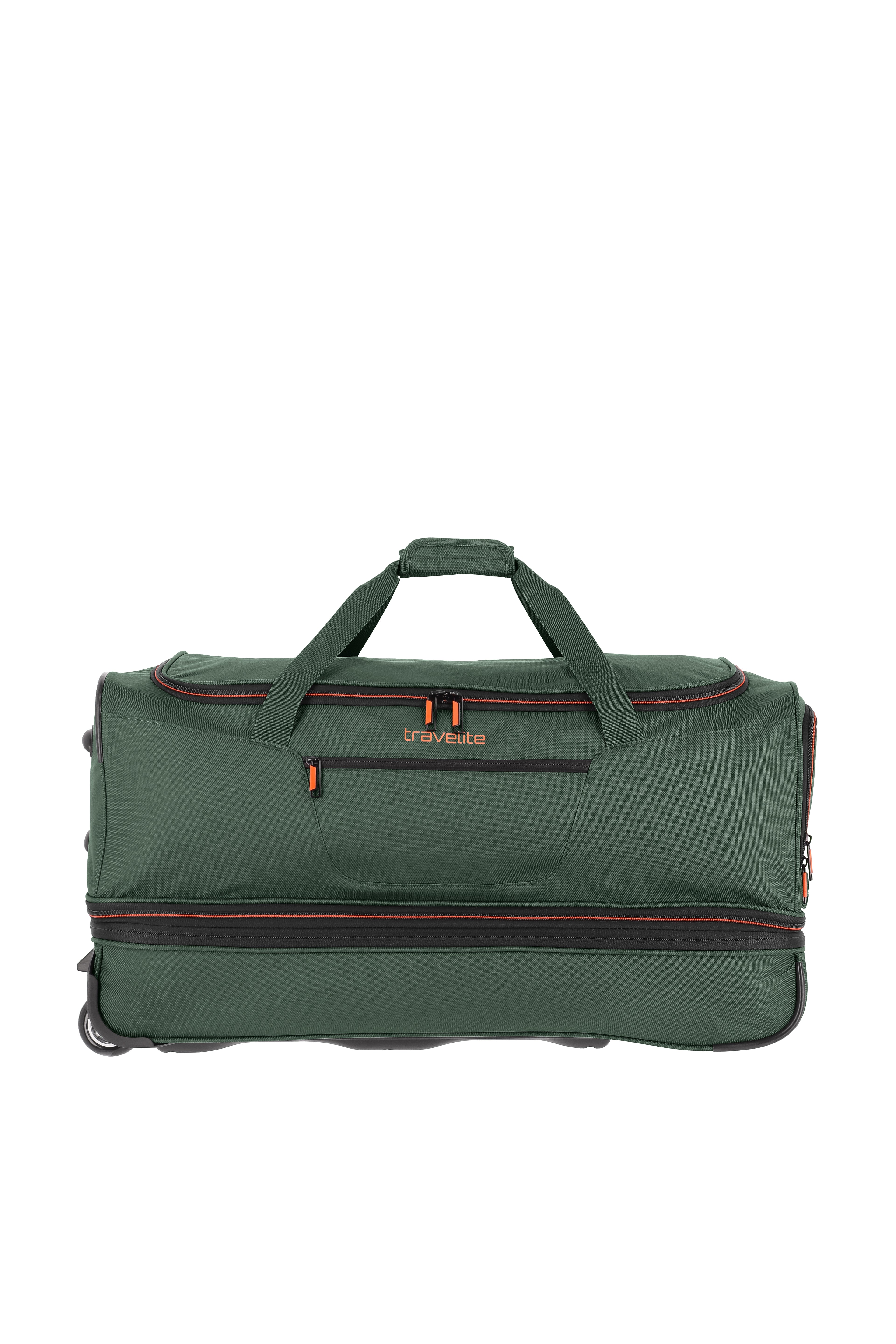 Travelite BASICS Rollenreisetasche erw. L erw., Dunkelgrün