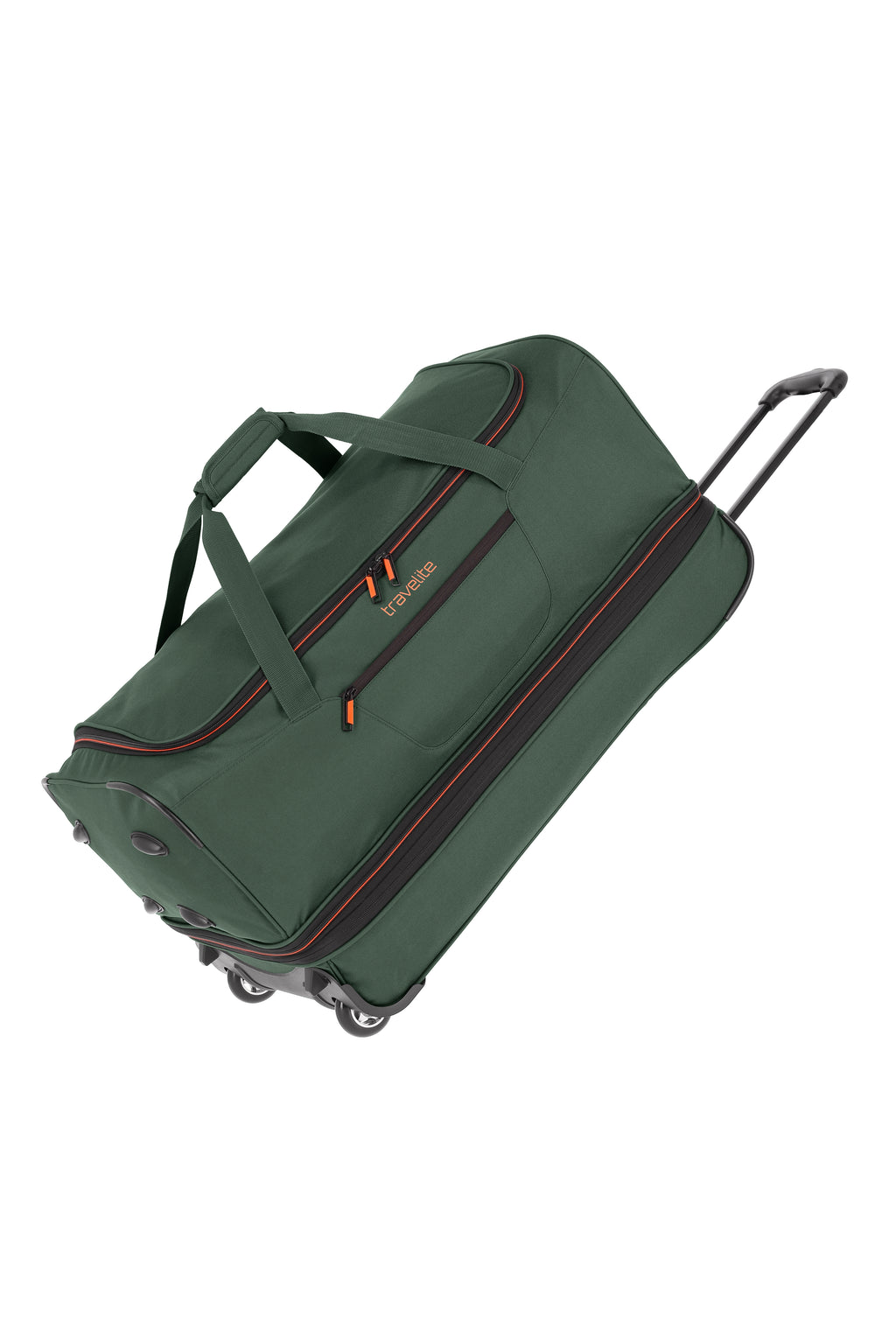 Travelite BASICS Rollenreisetasche erw. L erw., Dunkelgrün