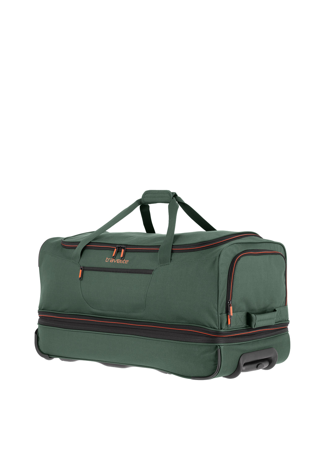 Travelite BASICS Rollenreisetasche erw. L erw., Dunkelgrün
