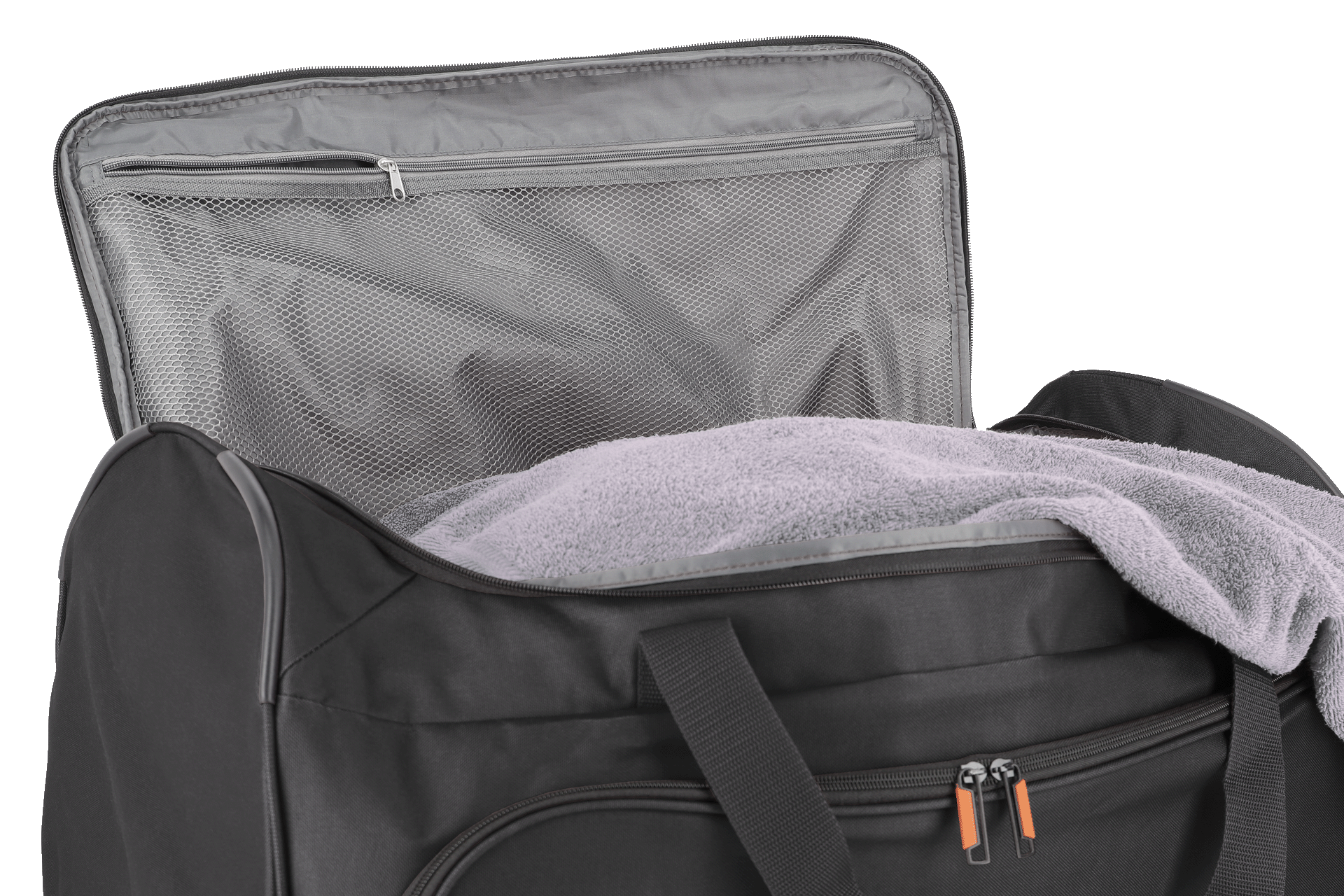 Travelite BASICS FRESH Rollenreisetasche, Schwarz – Produktansicht 7