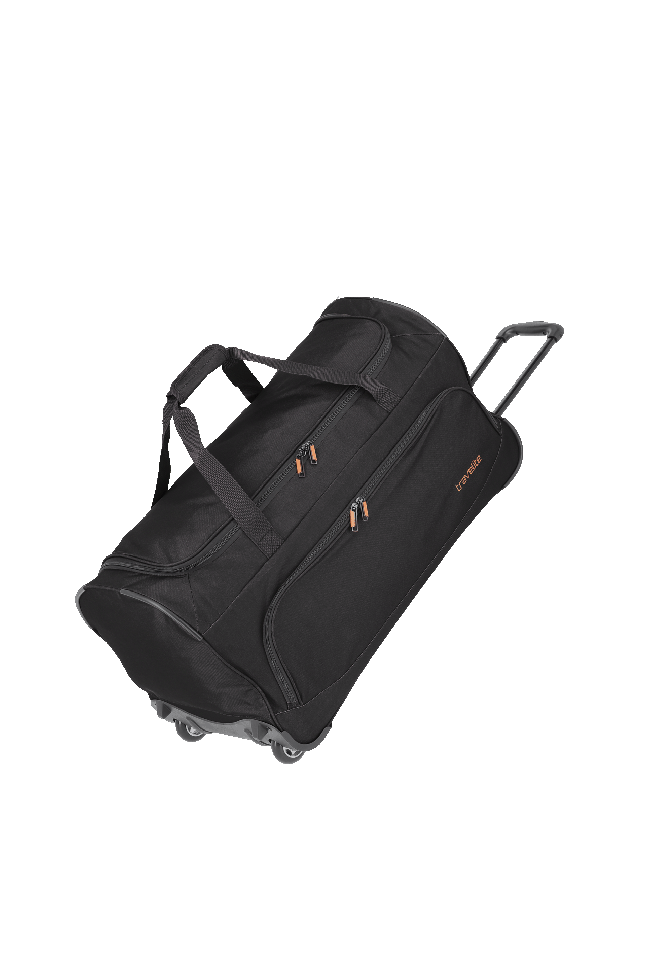 Travelite BASICS FRESH Rollenreisetasche, Schwarz – Produktansicht 6