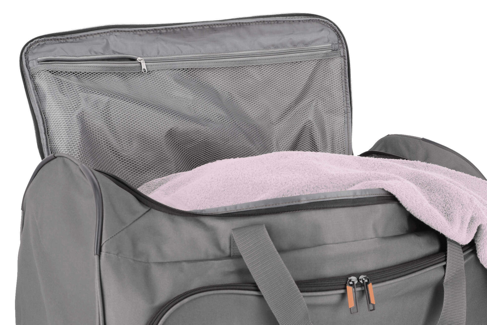 Travelite BASICS FRESH Rollenreisetasche, Anthrazit – Produktansicht 7
