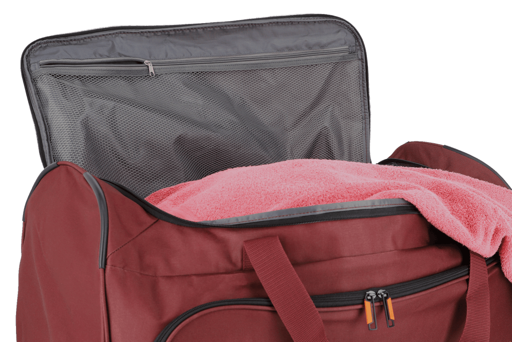 Travelite BASICS FRESH Rollenreisetasche, Bordeaux – Produktansicht 7