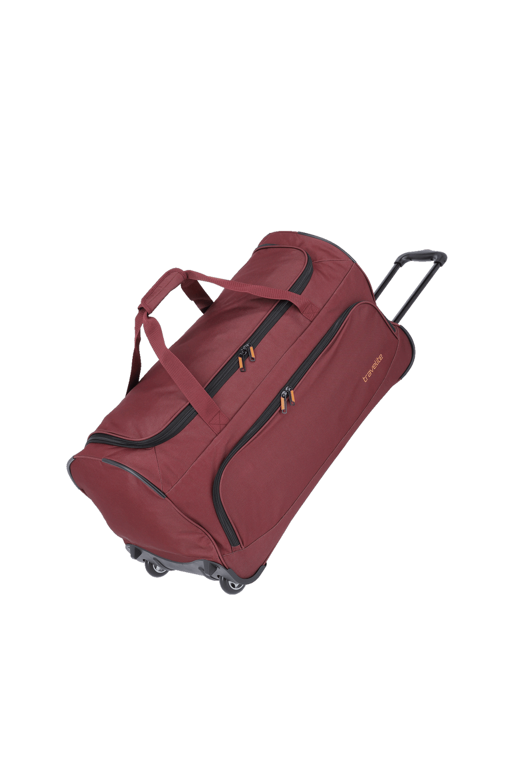 Travelite BASICS FRESH Rollenreisetasche, Bordeaux – Produktansicht 5