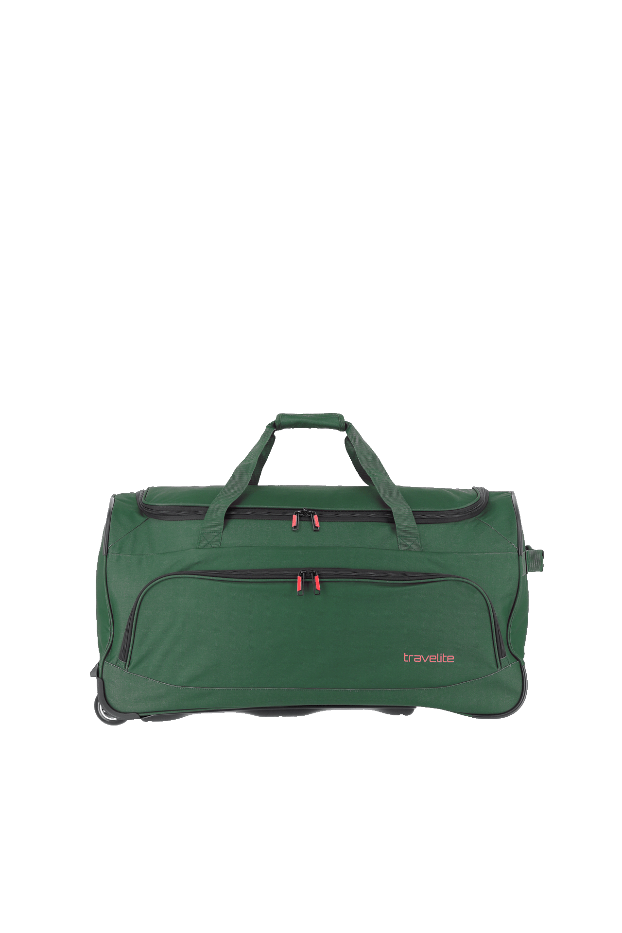 Travelite BASICS FRESH Rollenreisetasche, Dunkelgrün