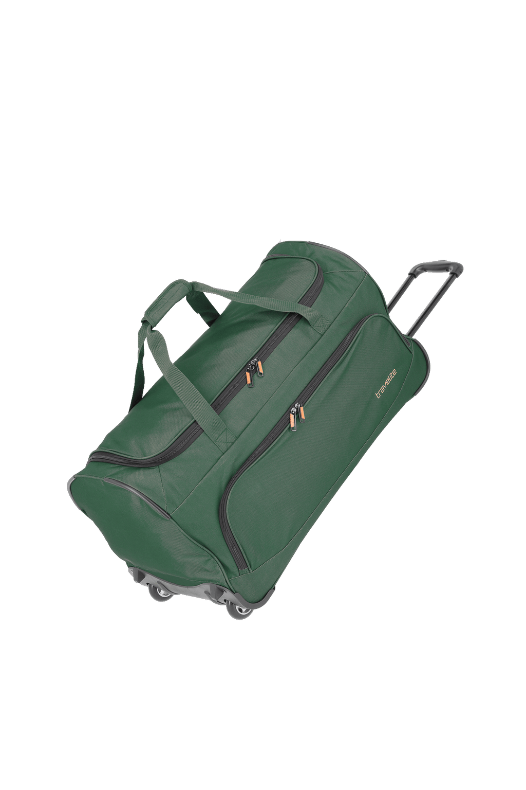 Travelite BASICS FRESH Rollenreisetasche, Dunkelgrün – Produktansicht 6