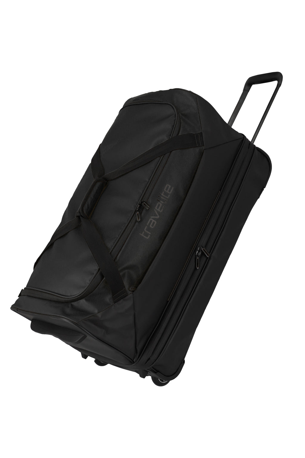Travelite BASICS Rollenreisetasche L erw. Plane, Schwarz