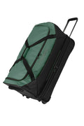 Travelite BASICS Rollenreisetasche L erw. Plane, Schwarz/Grün
