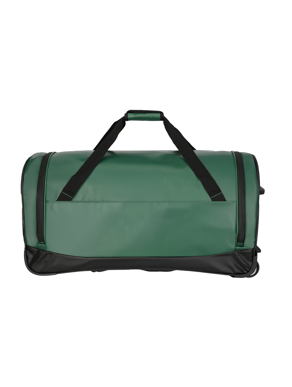 Travelite BASICS Rollenreisetasche L Plane, Schwarz/Grün
