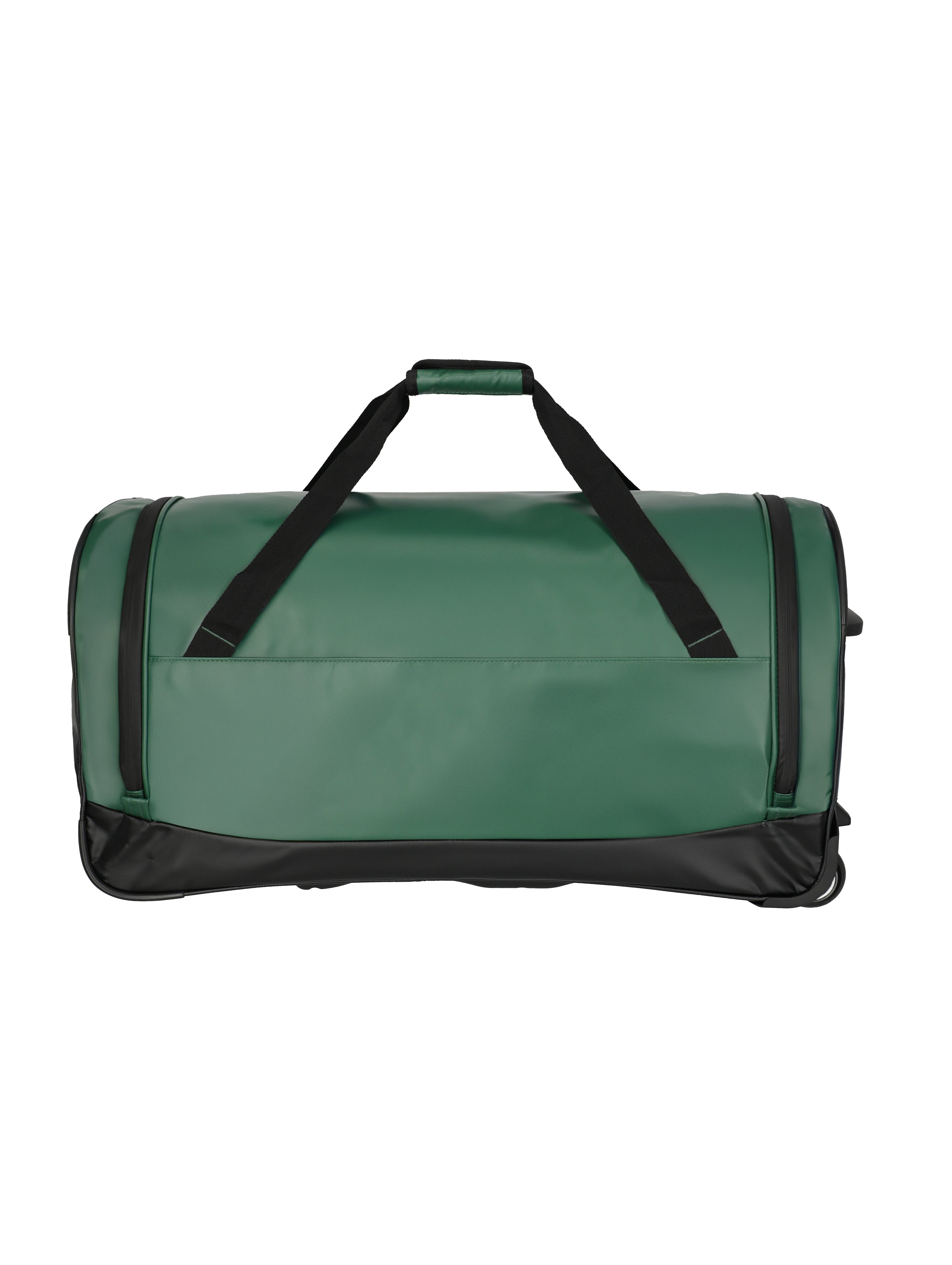 Travelite BASICS Rollenreisetasche L Plane, Schwarz/Grün
