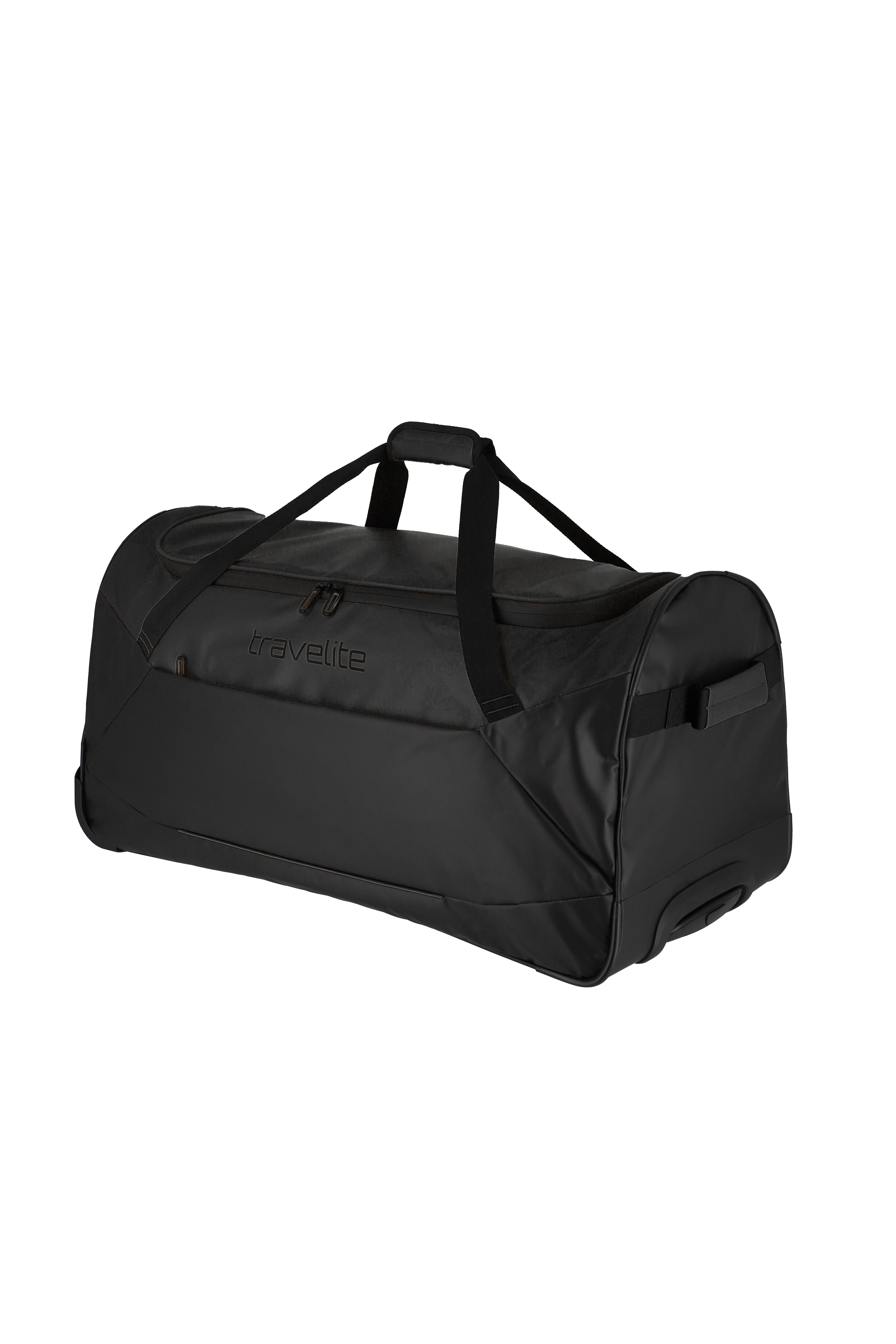 Travelite BASICS Rollenreisetasche L Plane, Schwarz