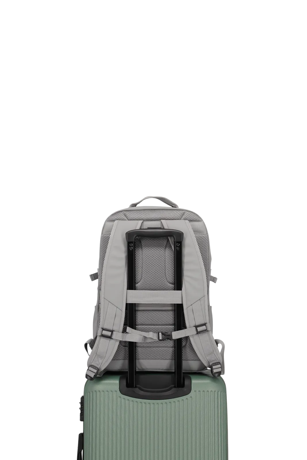 Travelite BASICS Rucksack, Hellgrau – Produktansicht 5