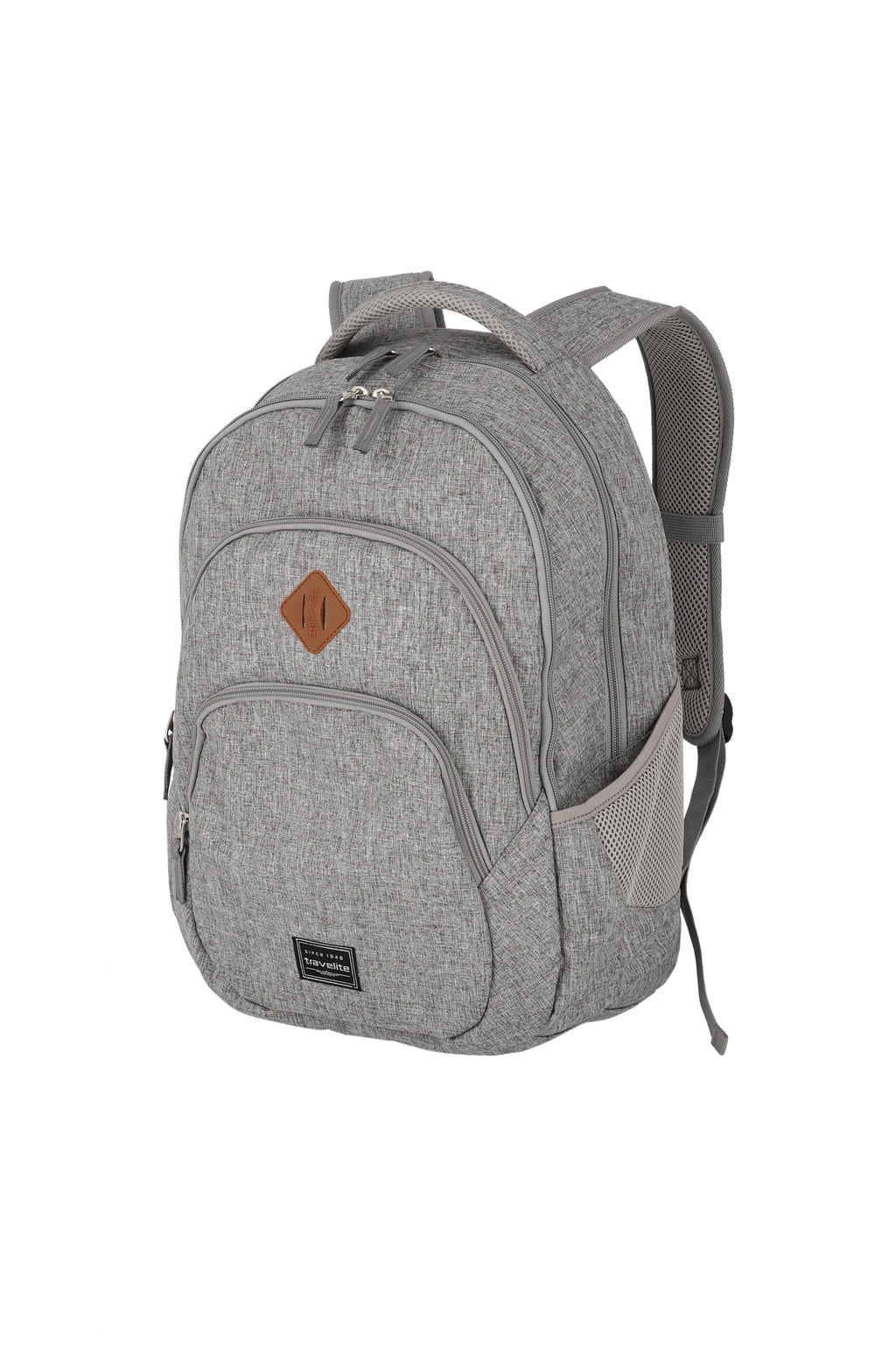Travelite BASICS Rucksack Melange, Hellgrau